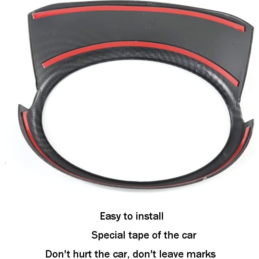 Cubierta de marco de logotipo Toyota RAV4 2019-2024 ABS