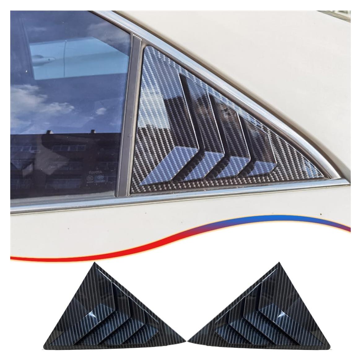 Persianas de Ventana MUXEE para Toyota Camry 2012-2014 - Fibra de Carbono