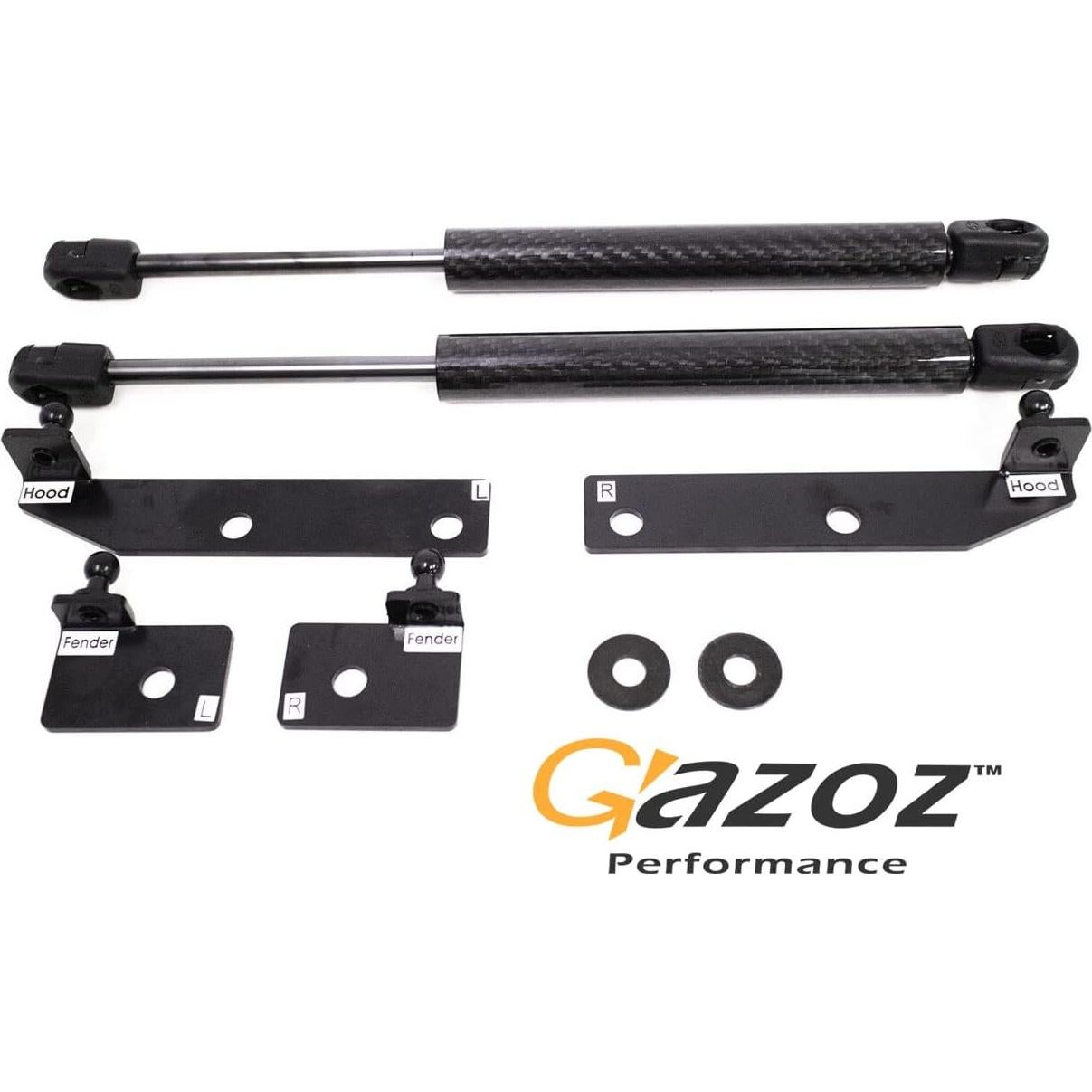 Kit Amortiguador Capó Gas Fibra Carbono Subaru BRZ Toyota GR86