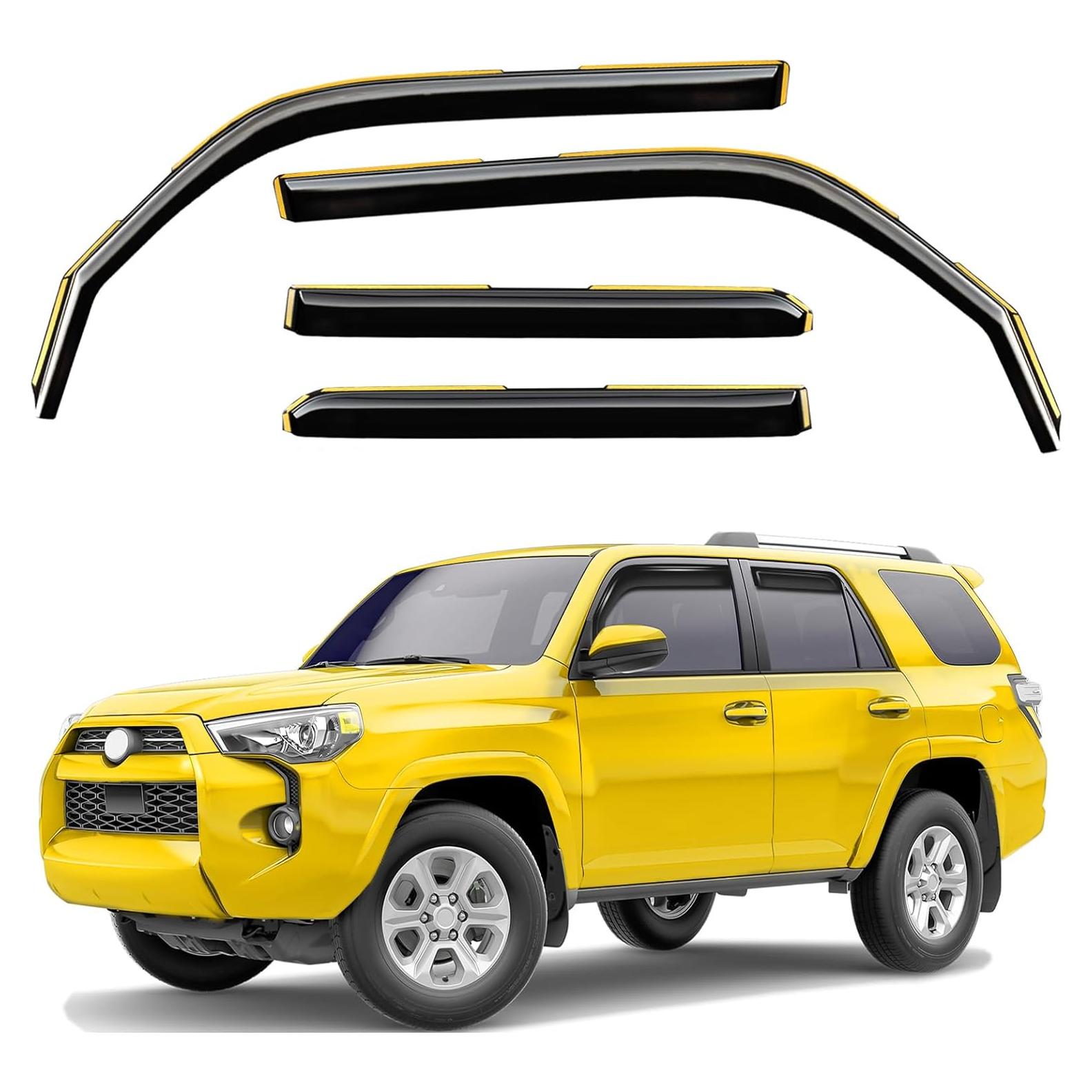 Deflectores de Lluvia Deejecsun para Toyota 4Runner 2010-2024