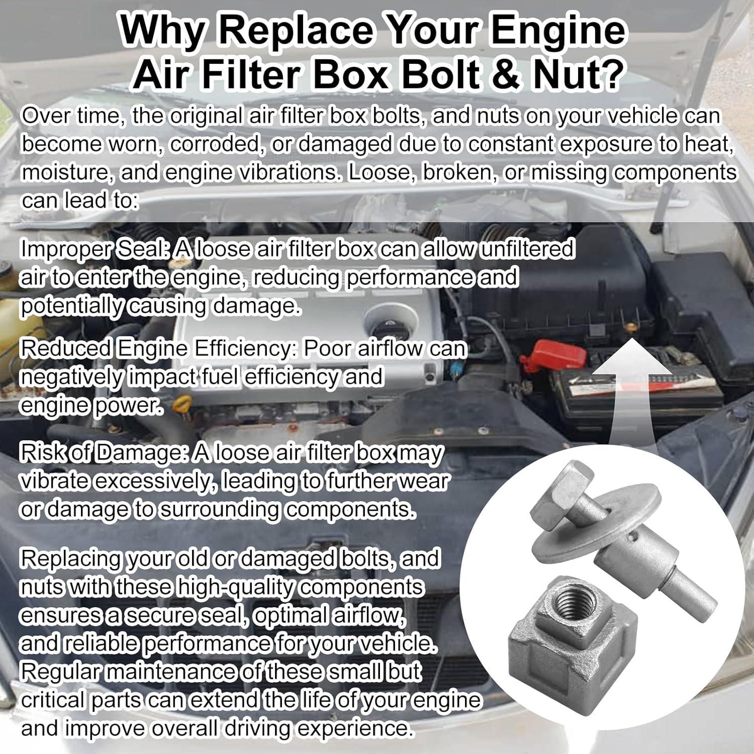 Arandela y Tuerca de Filtro de Aire Toyota 90099-04593