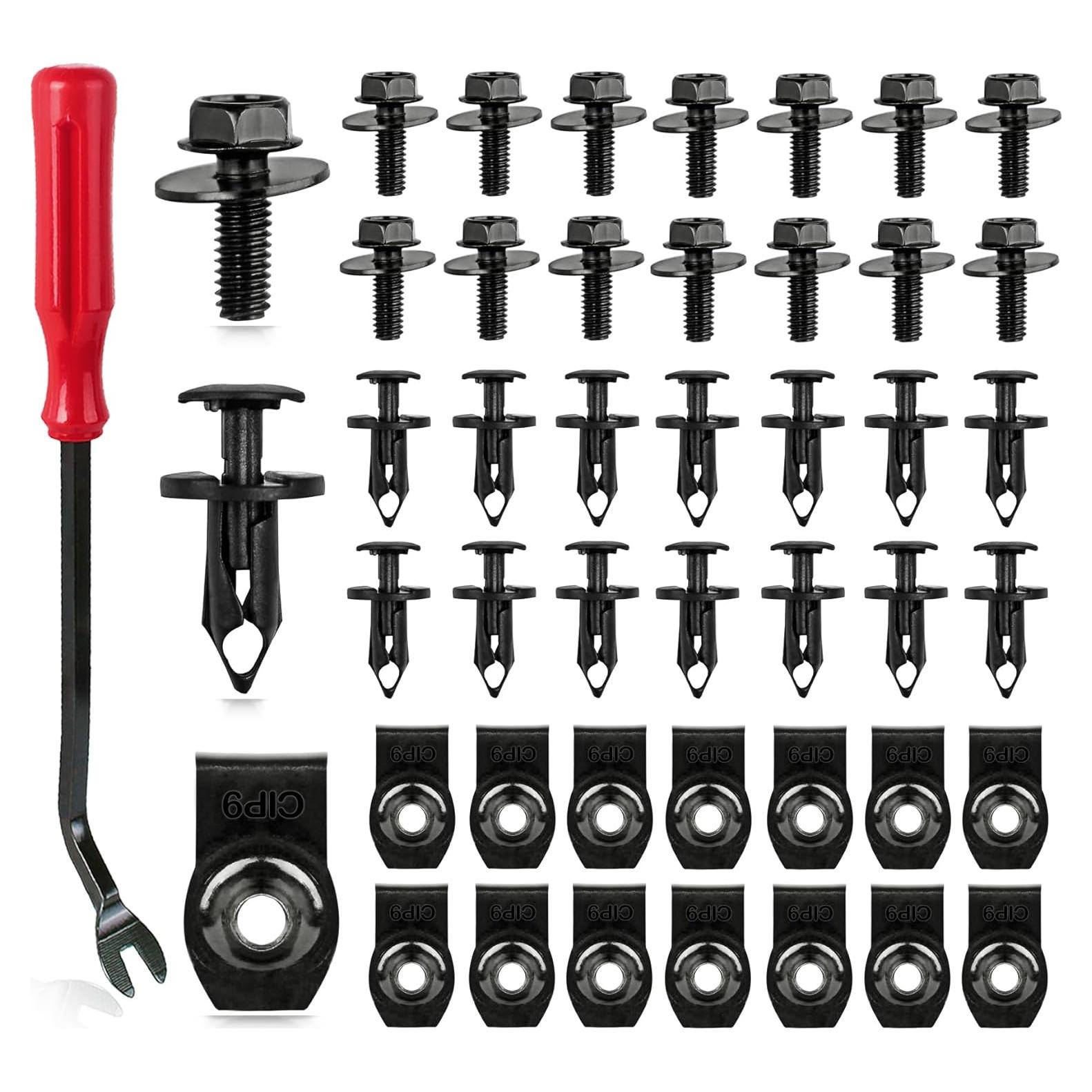 Kit 45 Piezas Tornillos Sujetadores Xislet para Motor