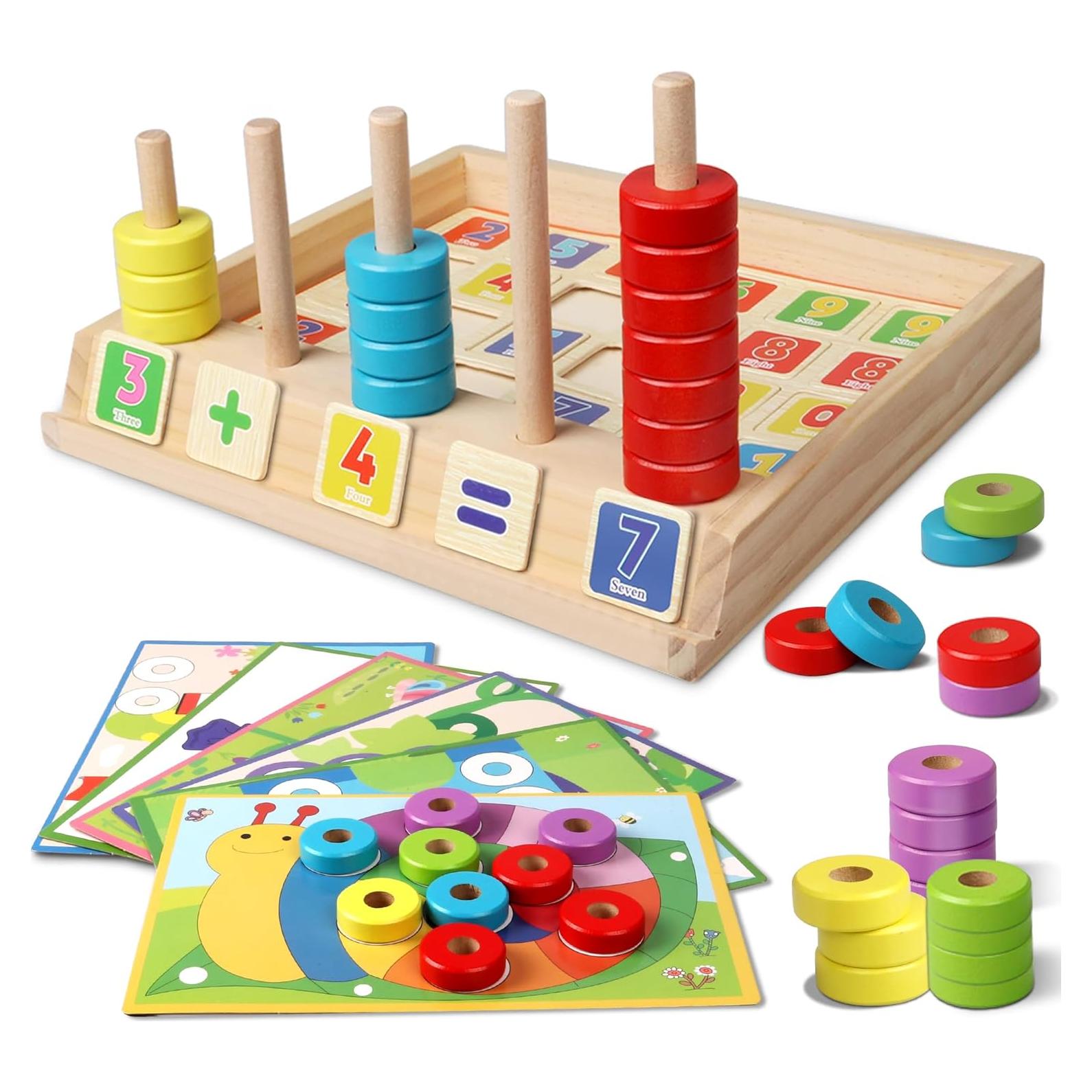 Juguete Montessori Lydaz de Matemáticas para Niños 2-5 Años