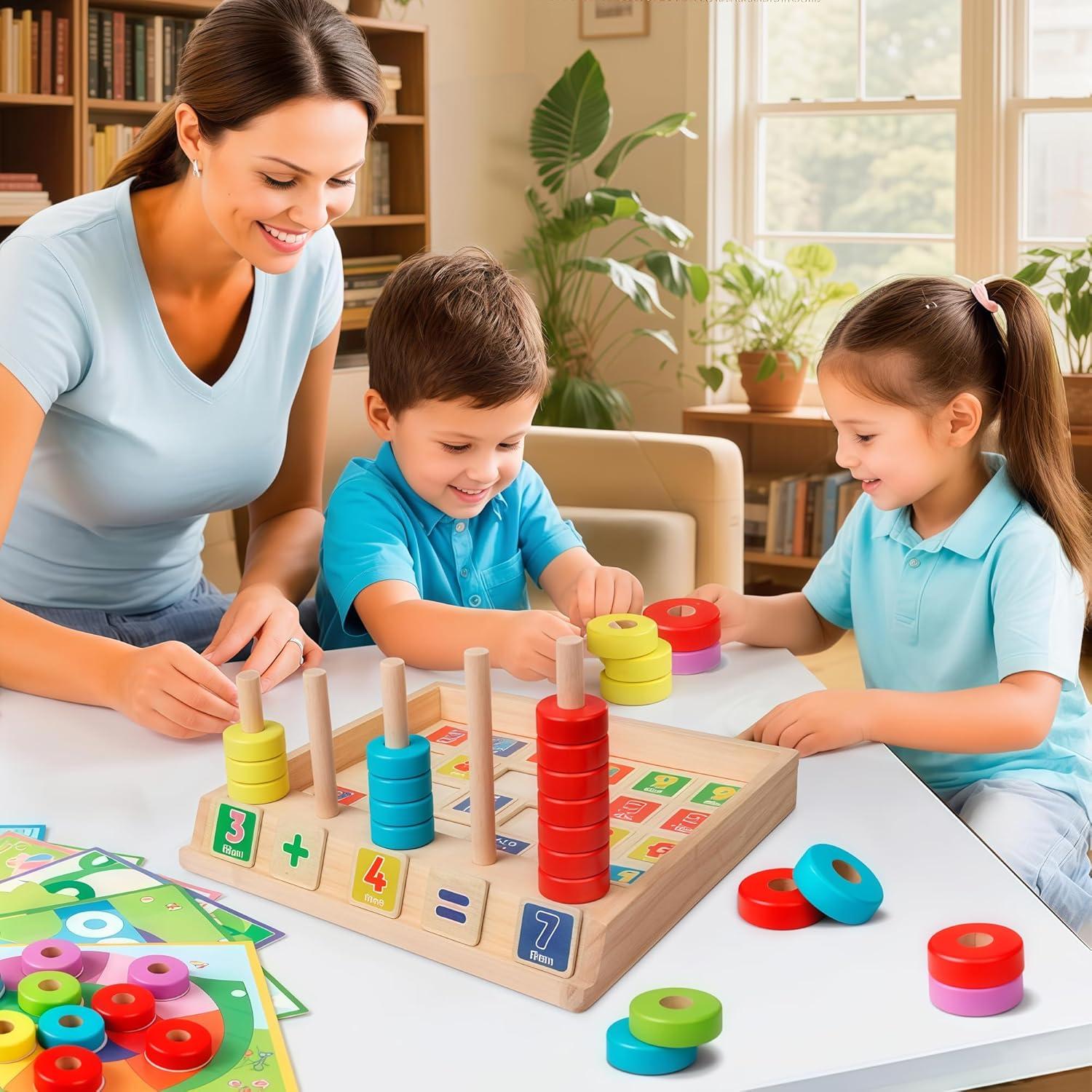 Juguete Montessori Lydaz de Matemáticas para Niños 2-5 Años