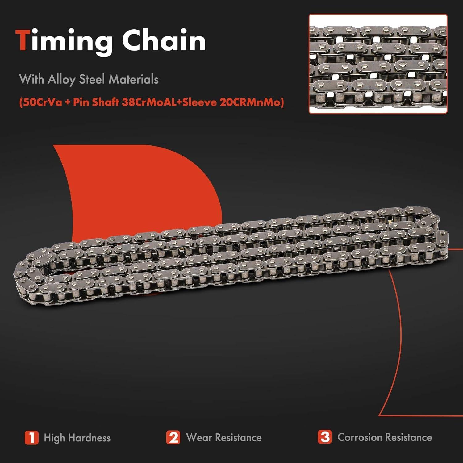 Kit de Cadena de Tiempo A-Premium para Toyota y Lexus L4 2.5L 2.7L