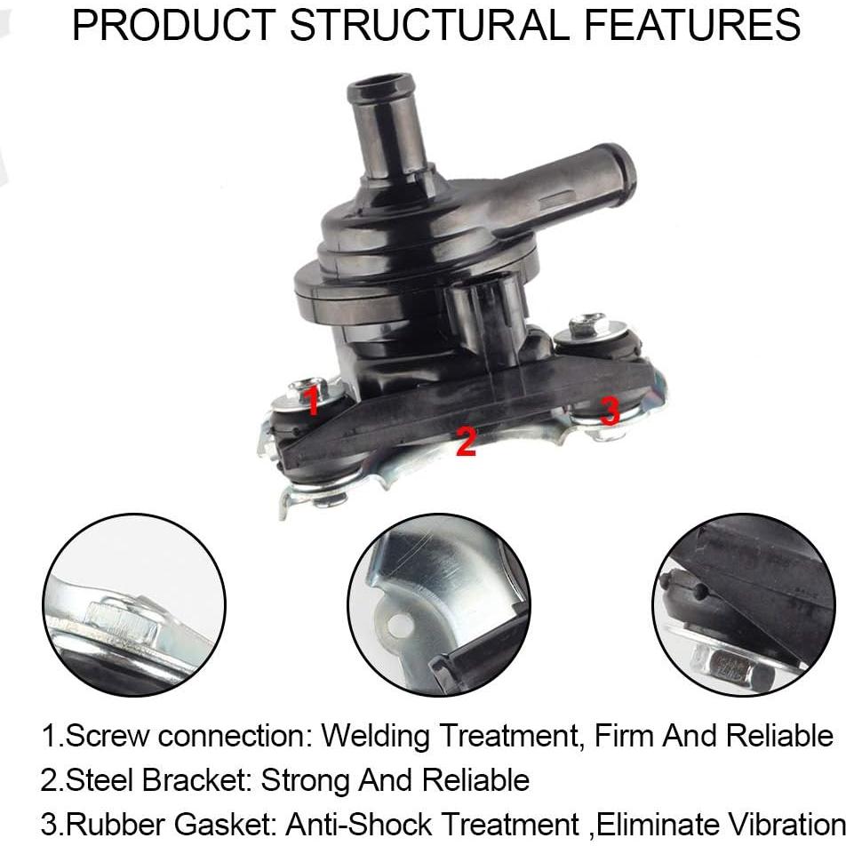 Bomba de Agua Enfriamiento Eléctrica Dasbecan Toyota Prius 2004-2009