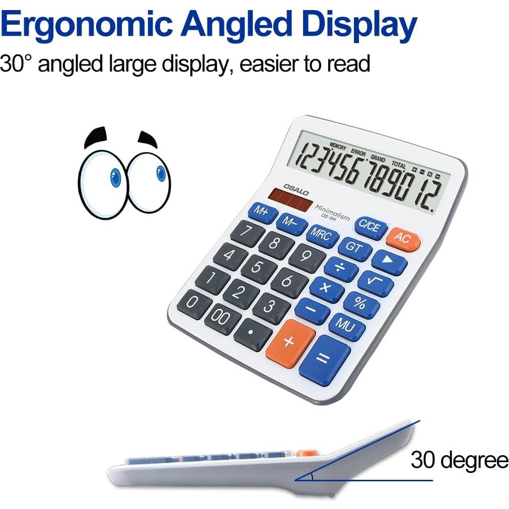 Calculadora de Escritorio Pendancy OS-5M Pantalla Grande