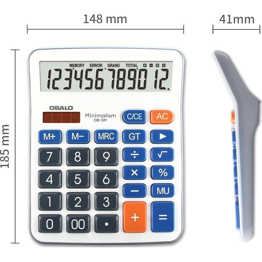 Calculadora de Escritorio Pendancy OS-5M Pantalla Grande