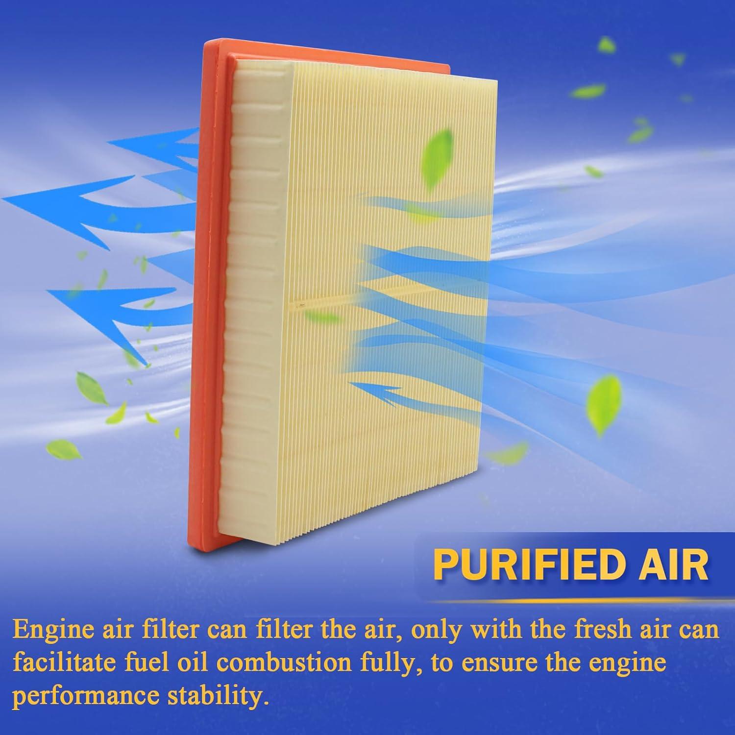 Filtro de aire motor X4XZ CA12377 para Lexus y Toyota