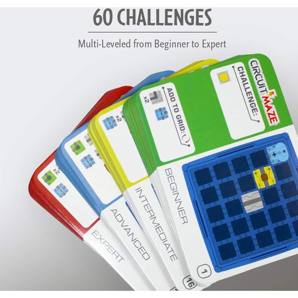 ThinkFun Circuit Maze Juego STEM 60 Desafíos 8+ Años