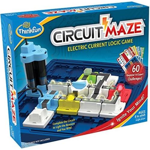 ThinkFun Circuit Maze Juego STEM 60 Desafíos 8+ Años