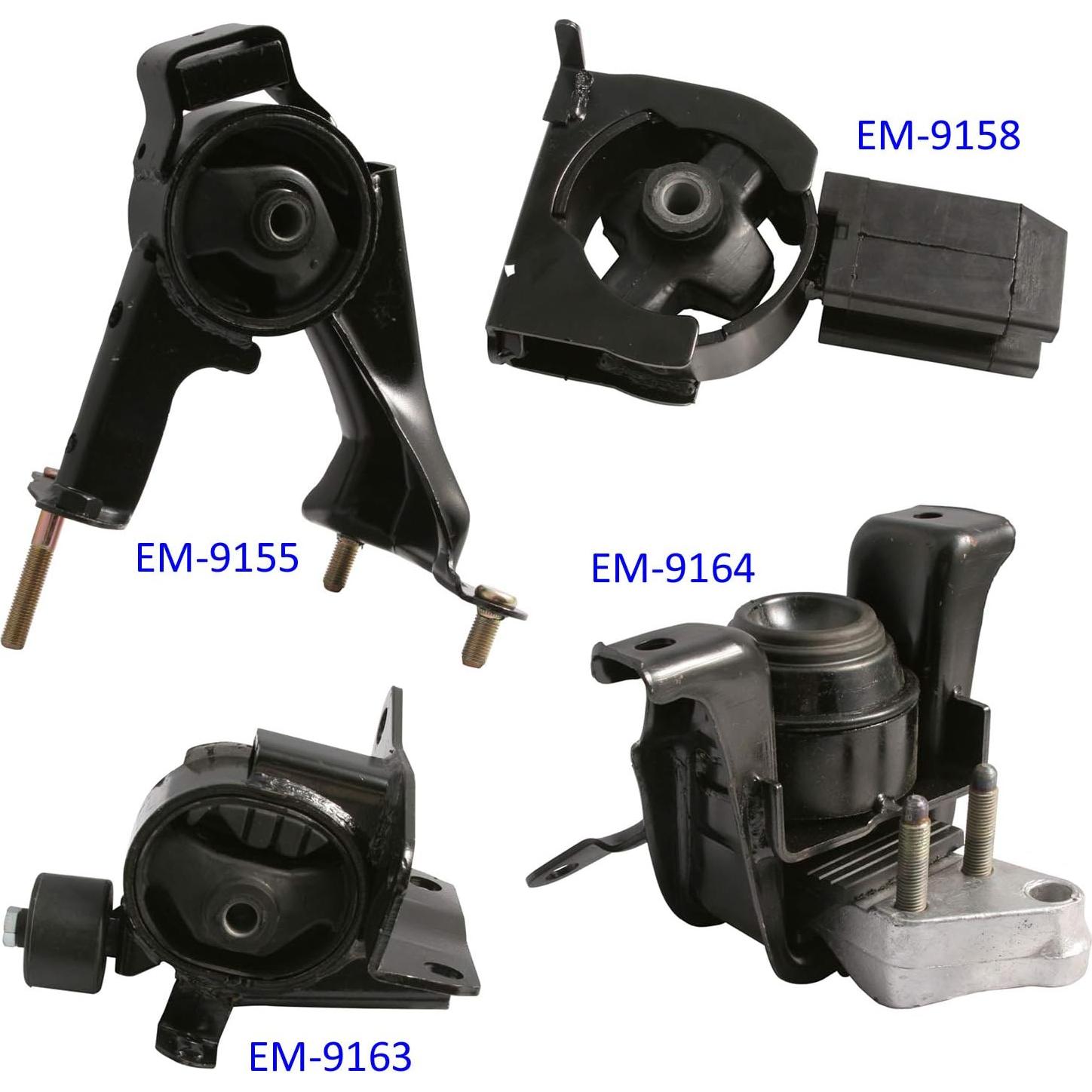 Juego de 4 Soportes de Motor StanceMagic para Toyota Corolla 2003-2008