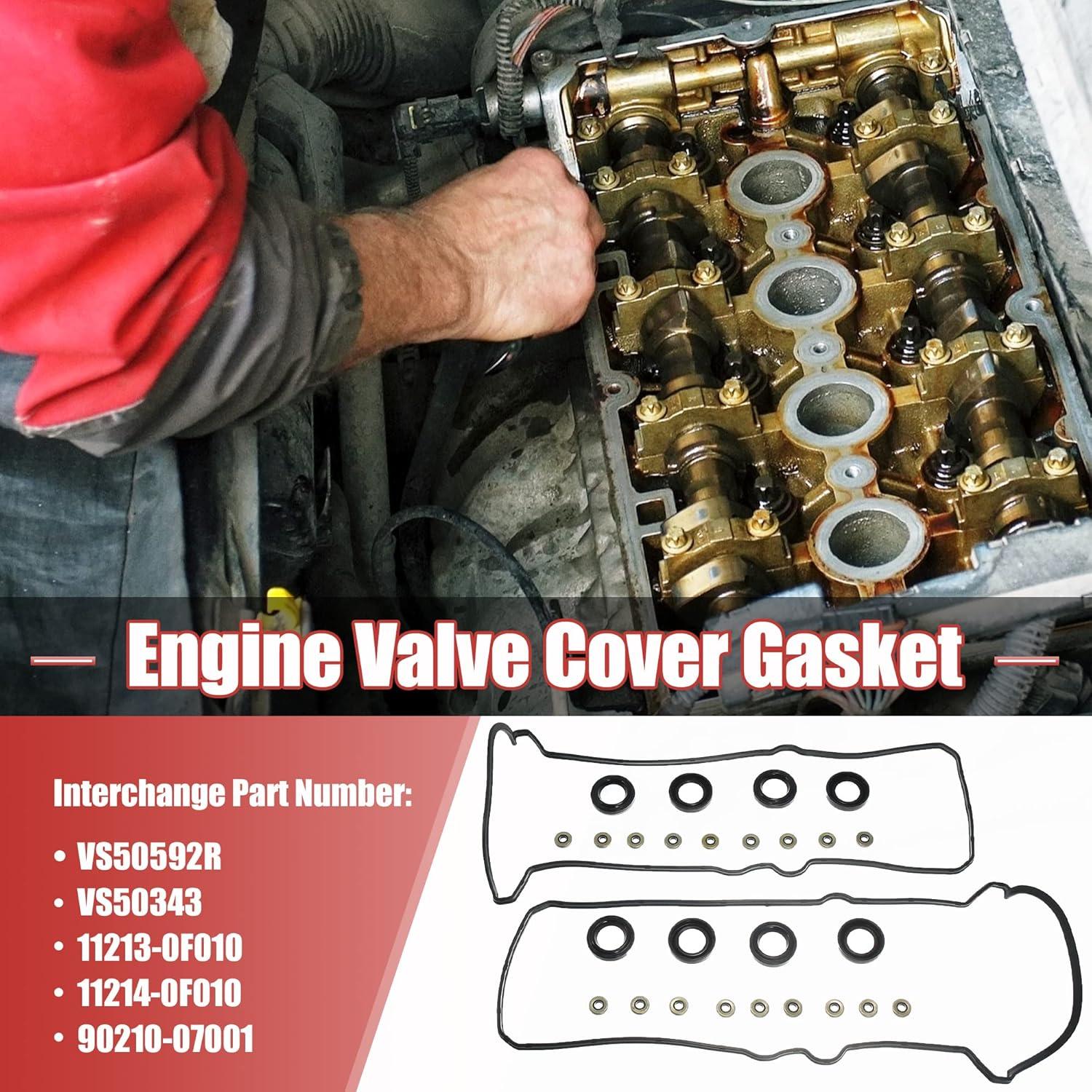 Juego de Junta de Tapa de Válvula X AUTOHAUX para Toyota y Lexus