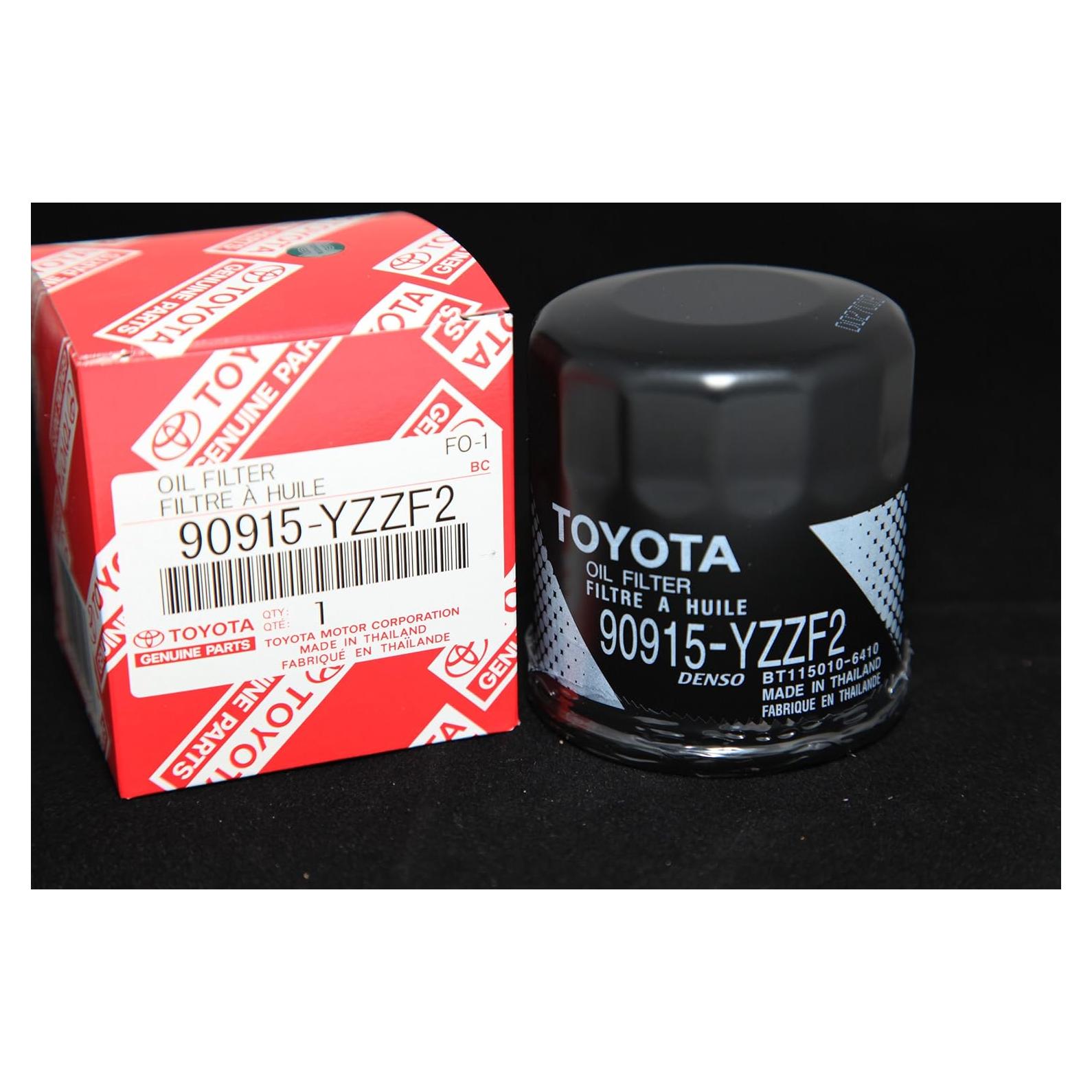 Filtro de Aceite Toyota Genuine Parts 90915-YZZF2 - 10 Unidades
