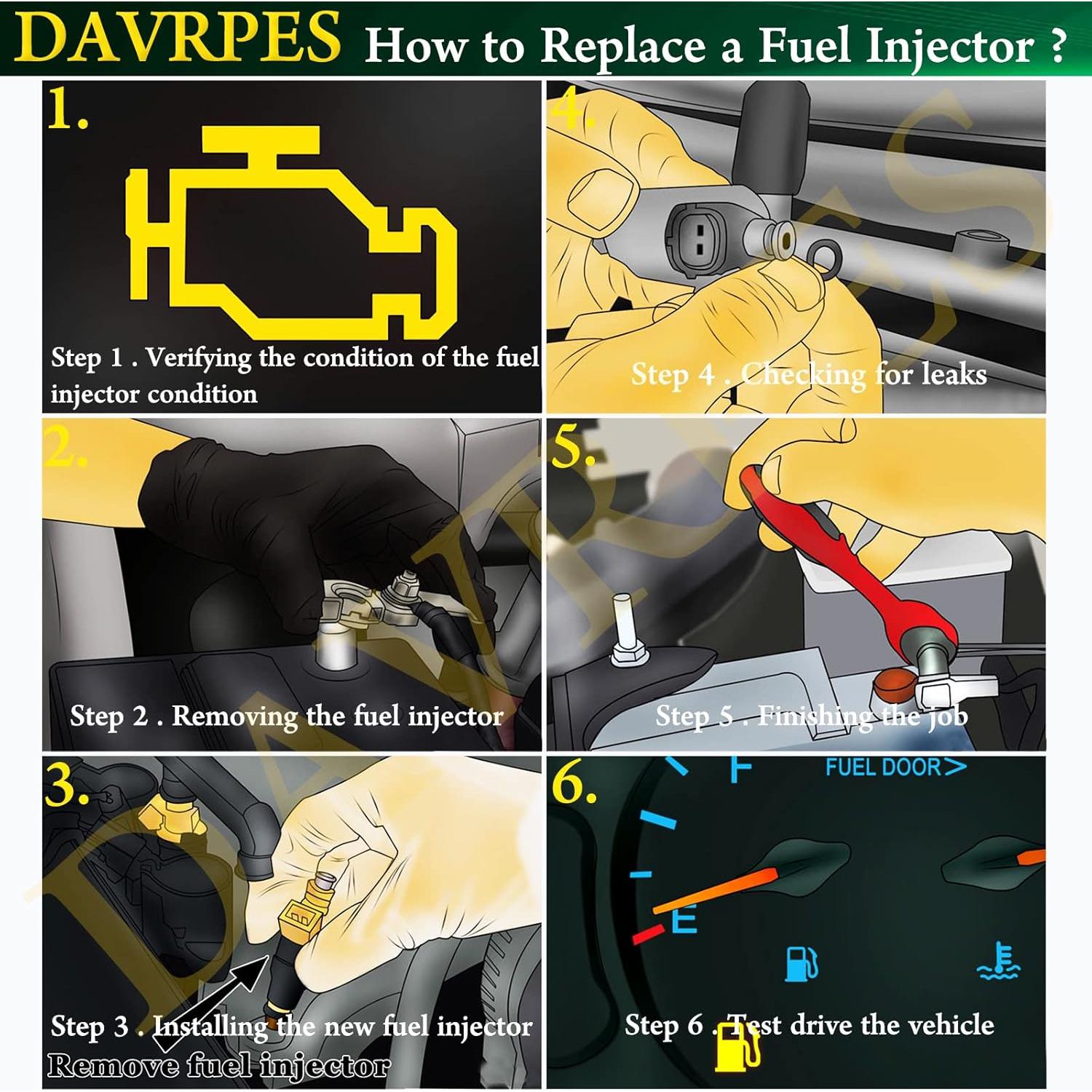 Inyector de Combustible DAVRPES 23250-20030 12 Agujeros