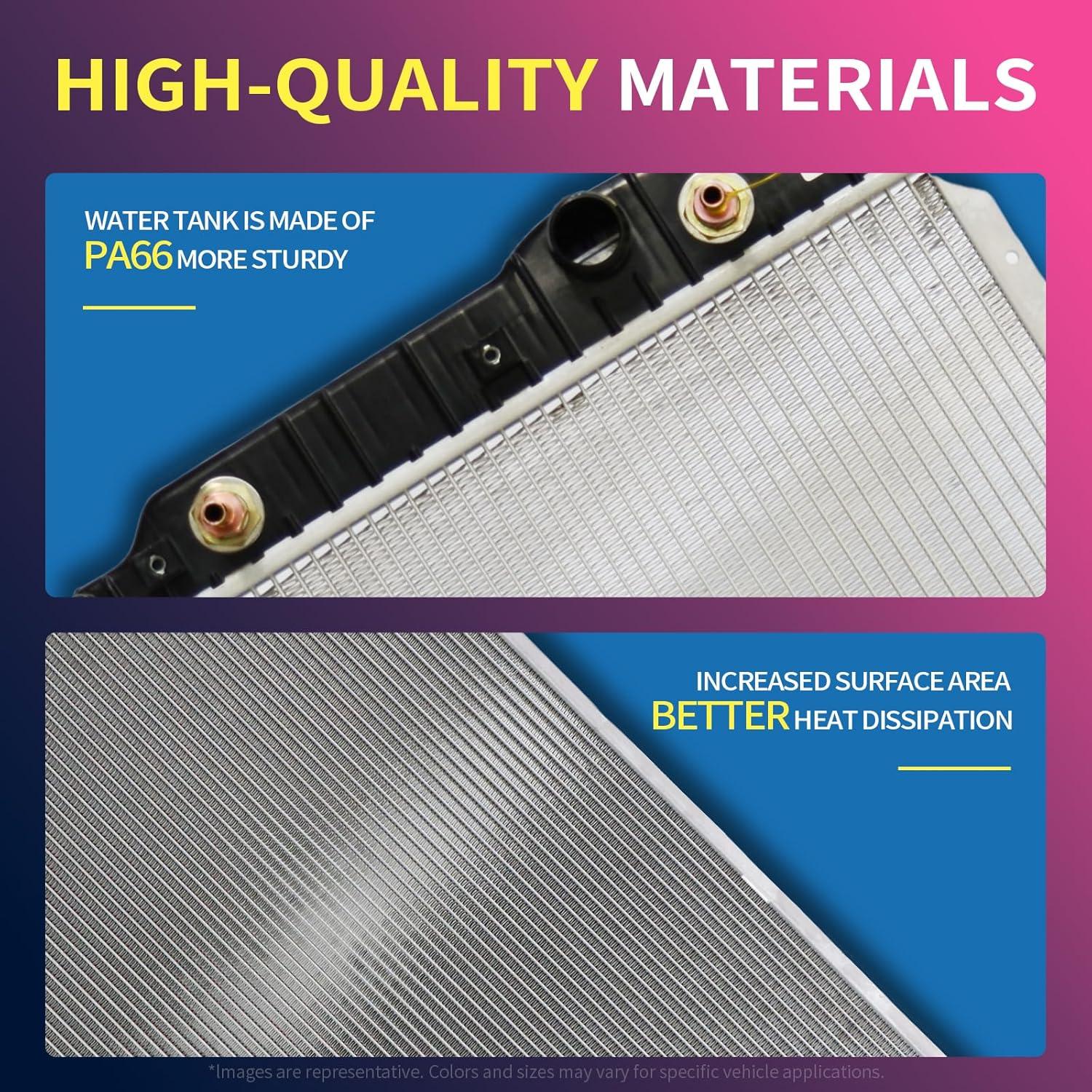 Radiador Readair para Toyota Camry 2002-2006 L4 2.4L