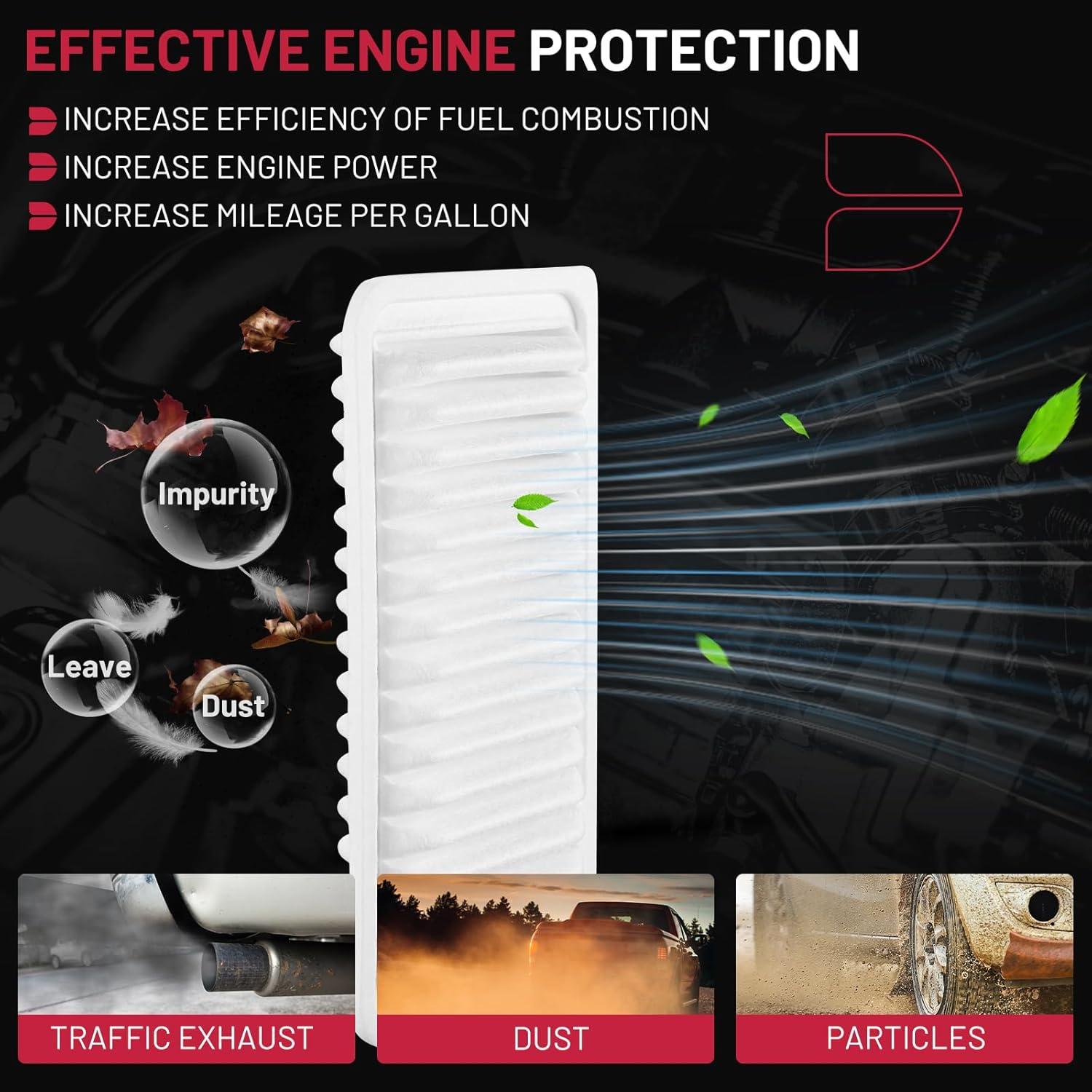 Filtro de aire BDFHYK CA9482 para Toyota Corolla 2003-2008