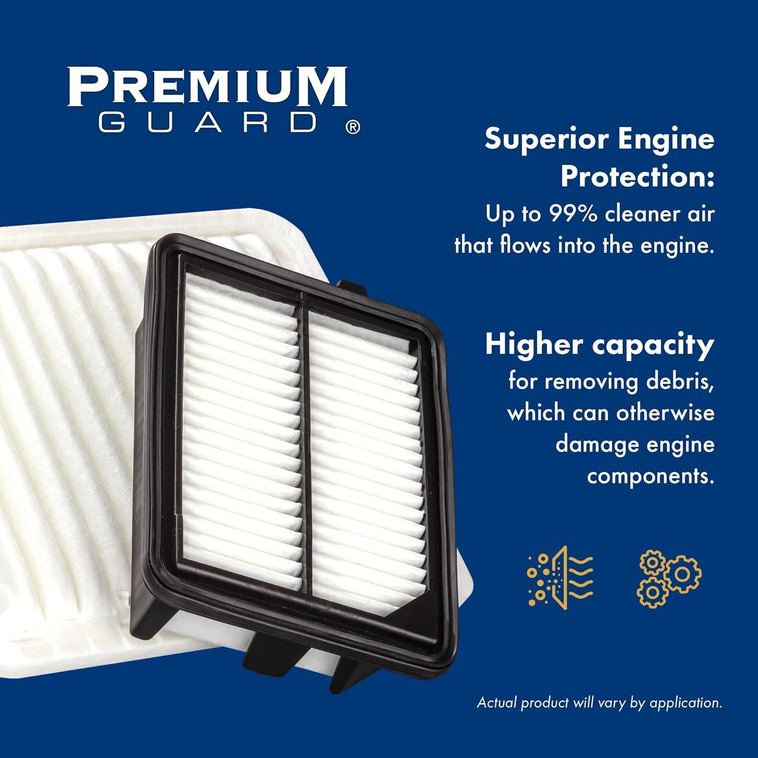 Filtro de Aire Motor Premium Guard PA6122 para Toyota y Lexus