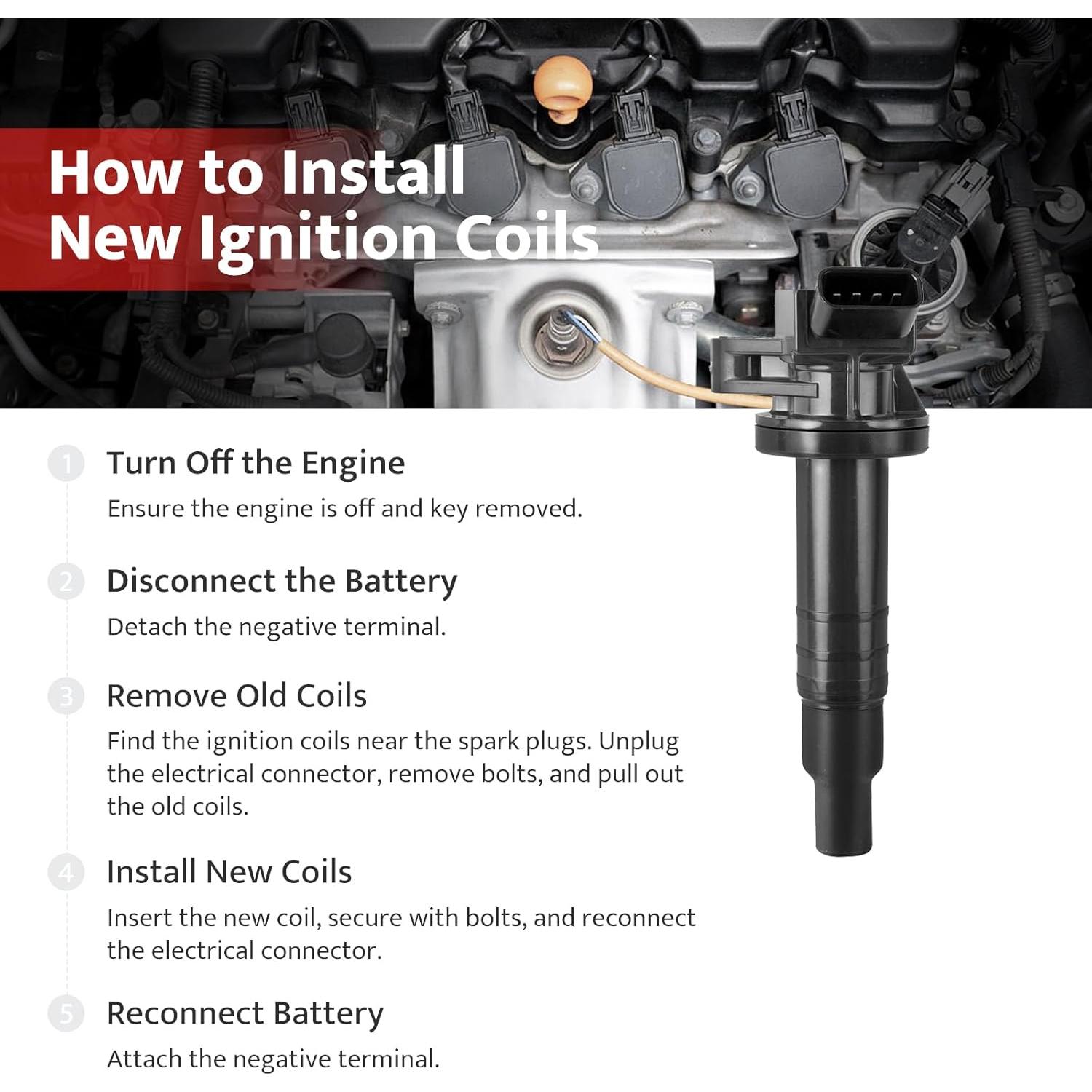 Kit de Bobinas de Encendido y Bujías NPAUTO 1.8L Toyota