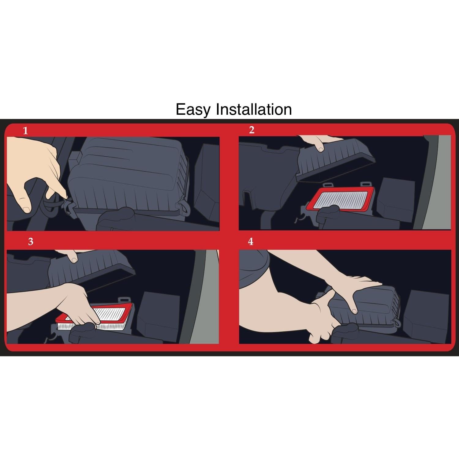 Filtro de Aire EPAuto GP169 para Toyota y Lexus 2005-2016