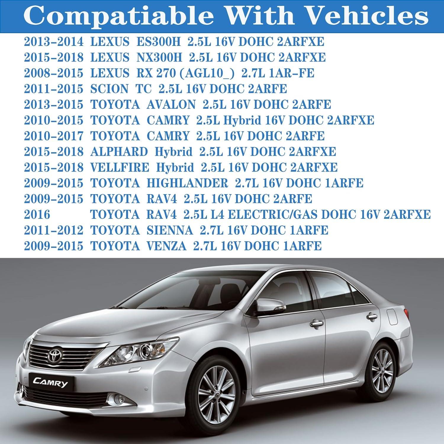 Junta de Tapa de Válvula HIHIAV VS50825R para Toyota 2.5L