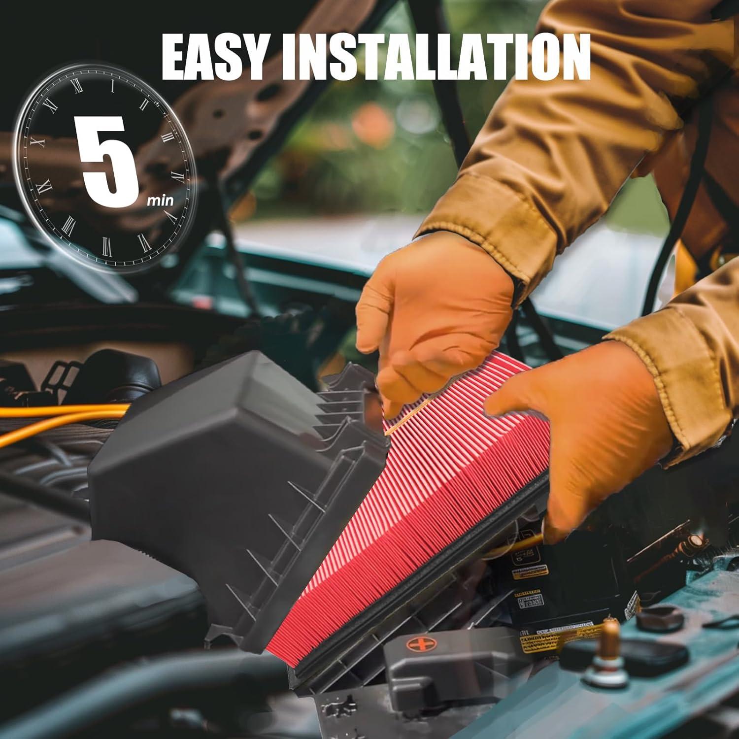 Filtro de Aire del Motor Nerans CA12377 para Toyota 2019-2023