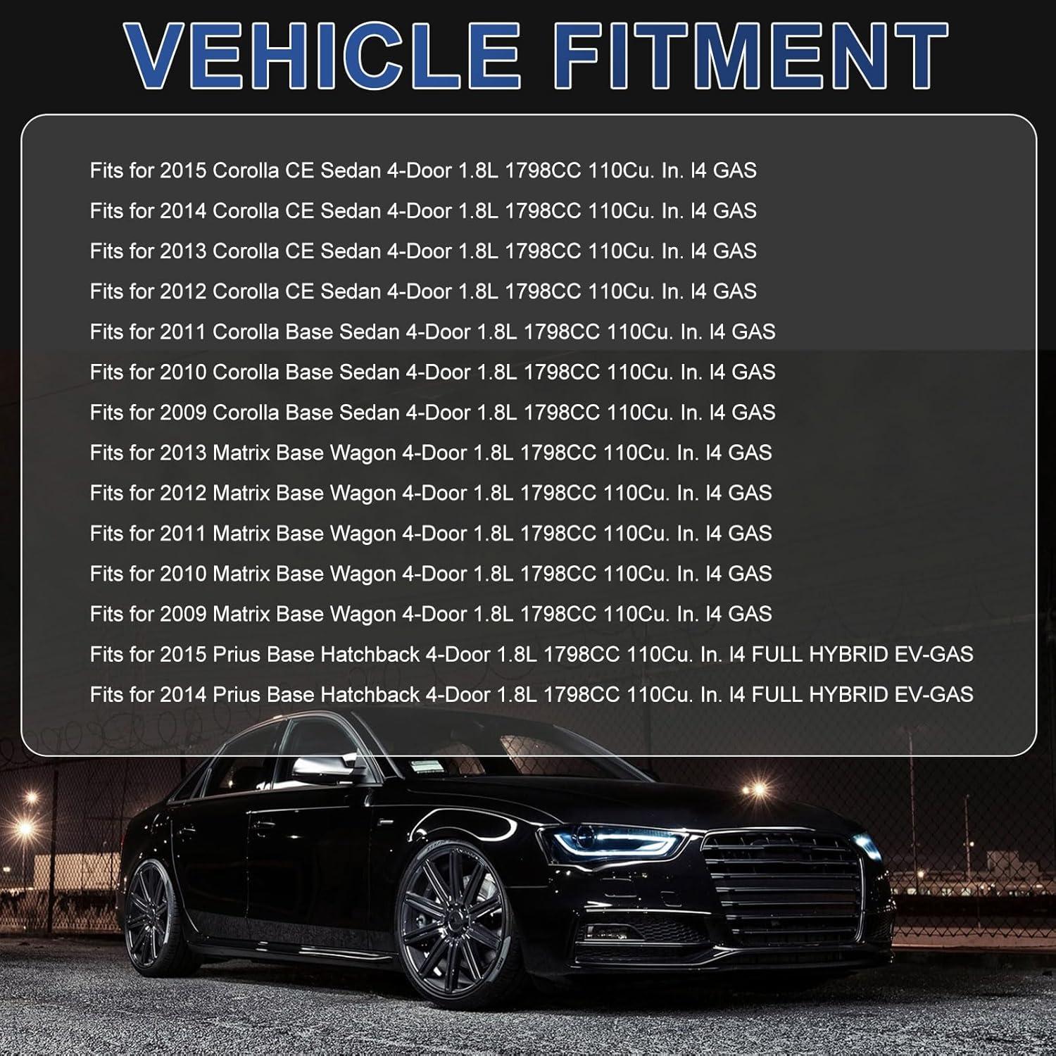 Engranaje de cadena de distribución VVT Toyota Corolla Prius 2Pcs