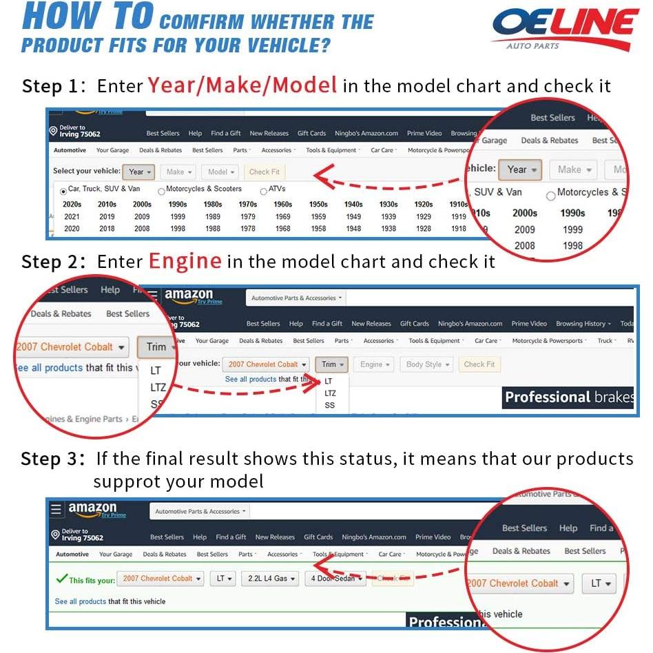 Conjunto de Pistones MOCA 1985-1995 para Toyota 4Runner 2.4L