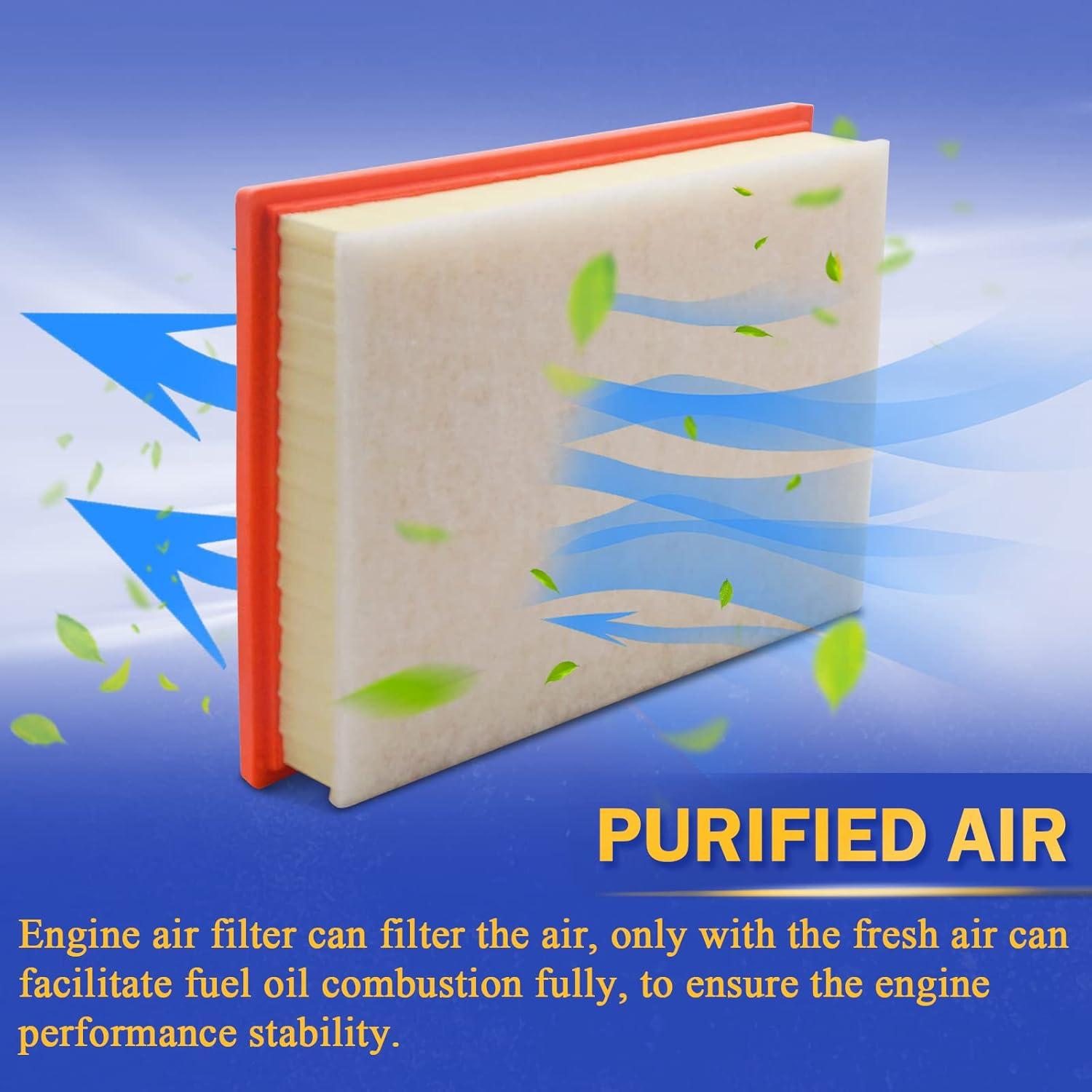 Filtro de Aire Motor X4XZ CA10835 para Toyota y Lexus 2010-2022