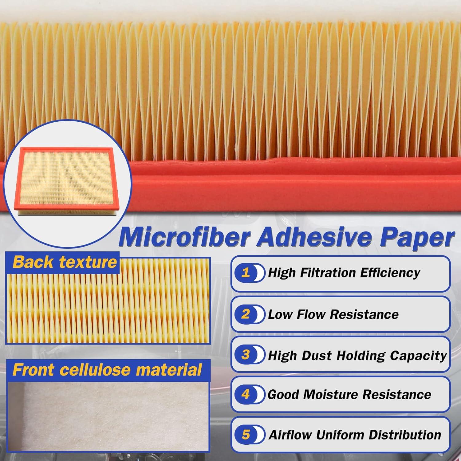 Filtro de Aire Motor X4XZ CA10835 para Toyota y Lexus 2010-2022