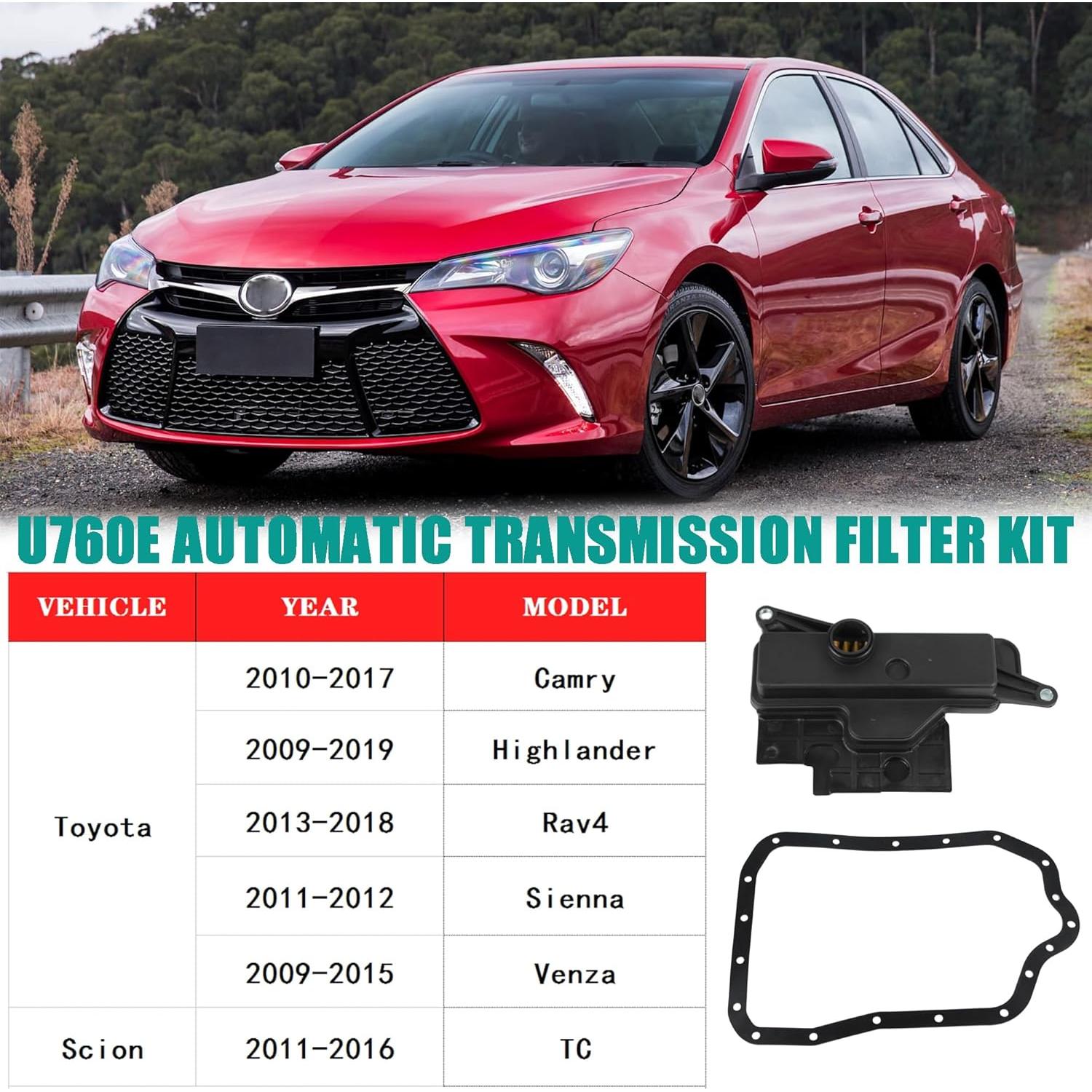 Kit de Filtro de Transmisión Automática YzusGomumu U760E