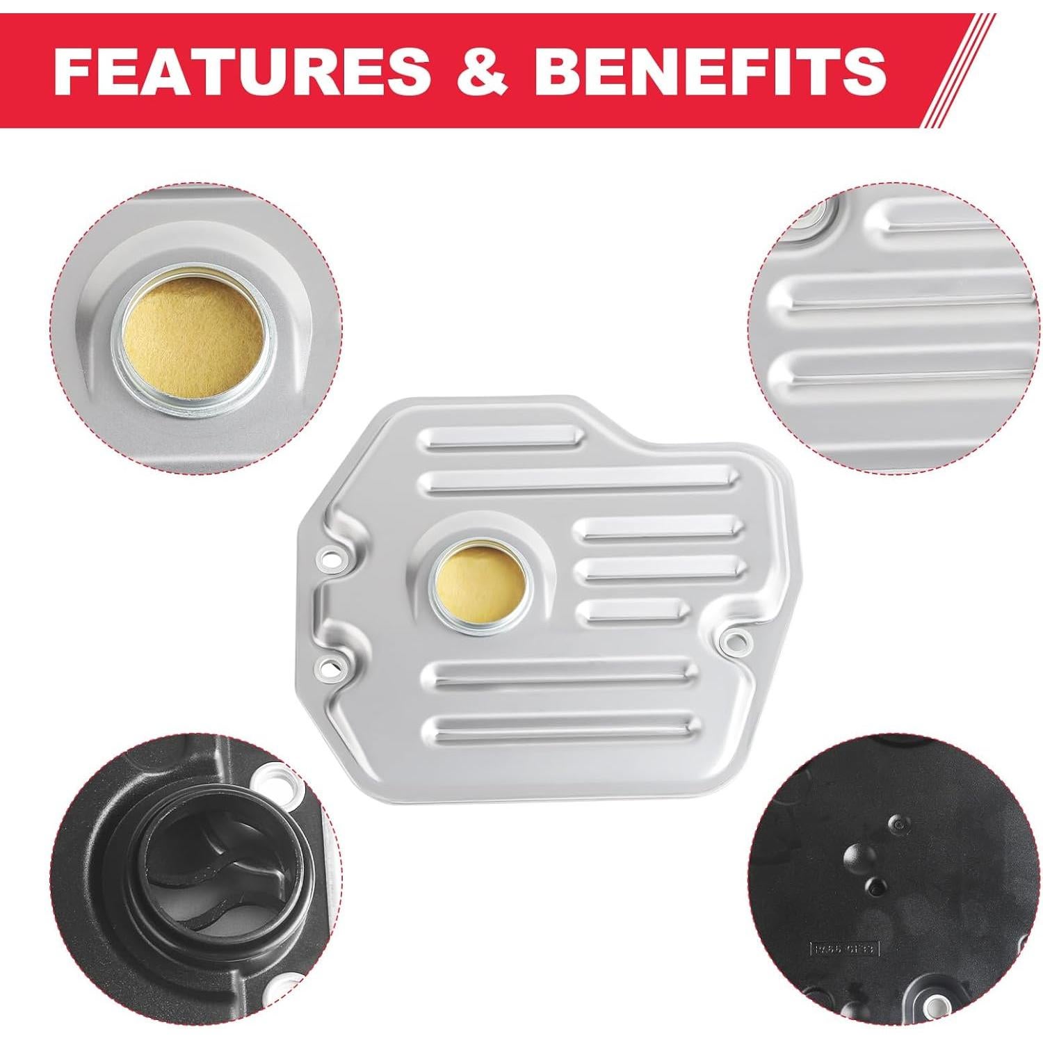 Filtro de Transmisión Automática Fitede Kit Junta 58618