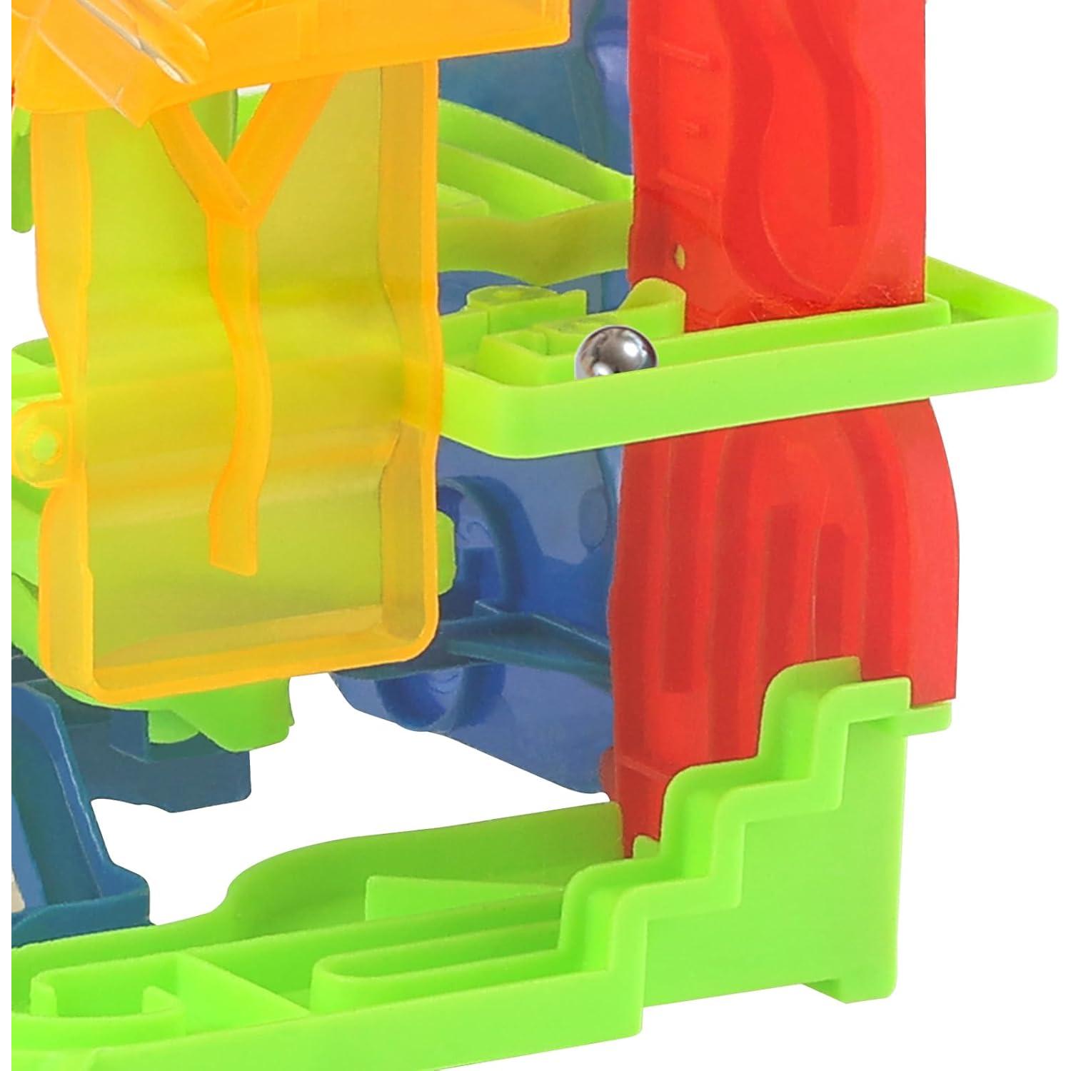 Cubo de Laberinto 3D 3 Nutrias con 72 Obstáculos