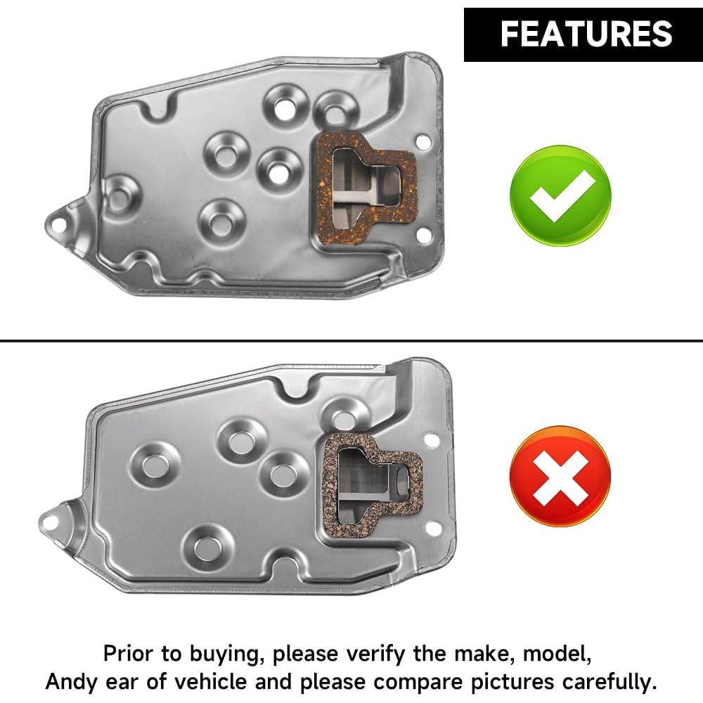 Kit Junta Aceite Filtro Transmisión YOLLKY Toyota Corolla 2003-2007