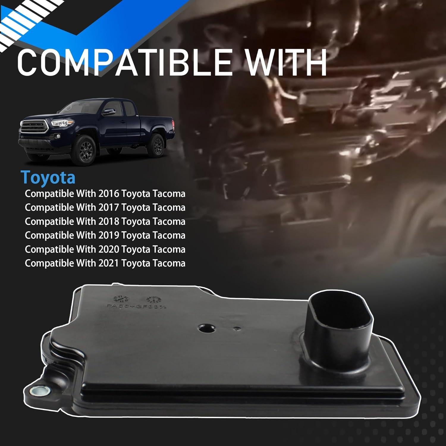 Kit Junta Aceite Filtro Transmisión Automática YzusGomumu Toyota Tacoma 2016-2021