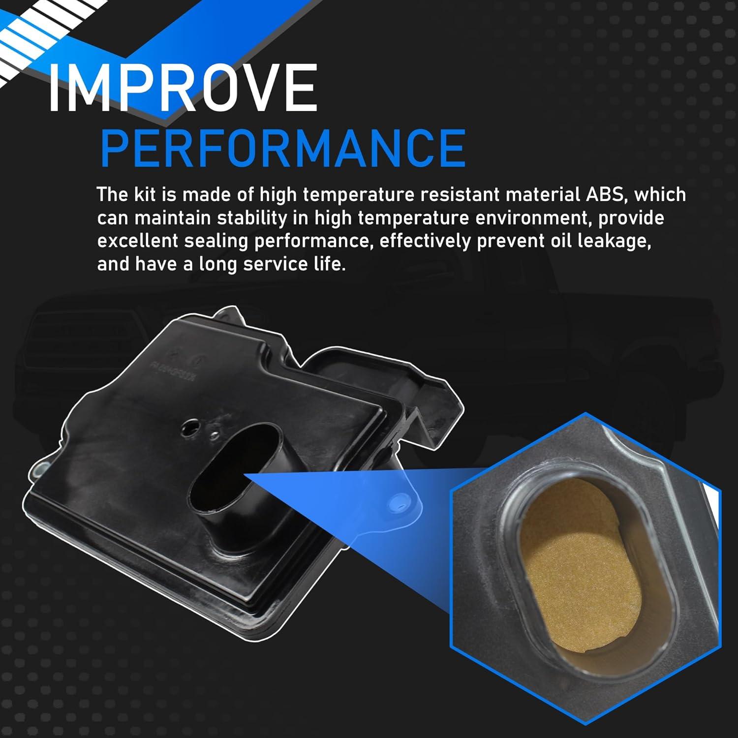 Kit Junta Aceite Filtro Transmisión Automática YzusGomumu Toyota Tacoma 2016-2021