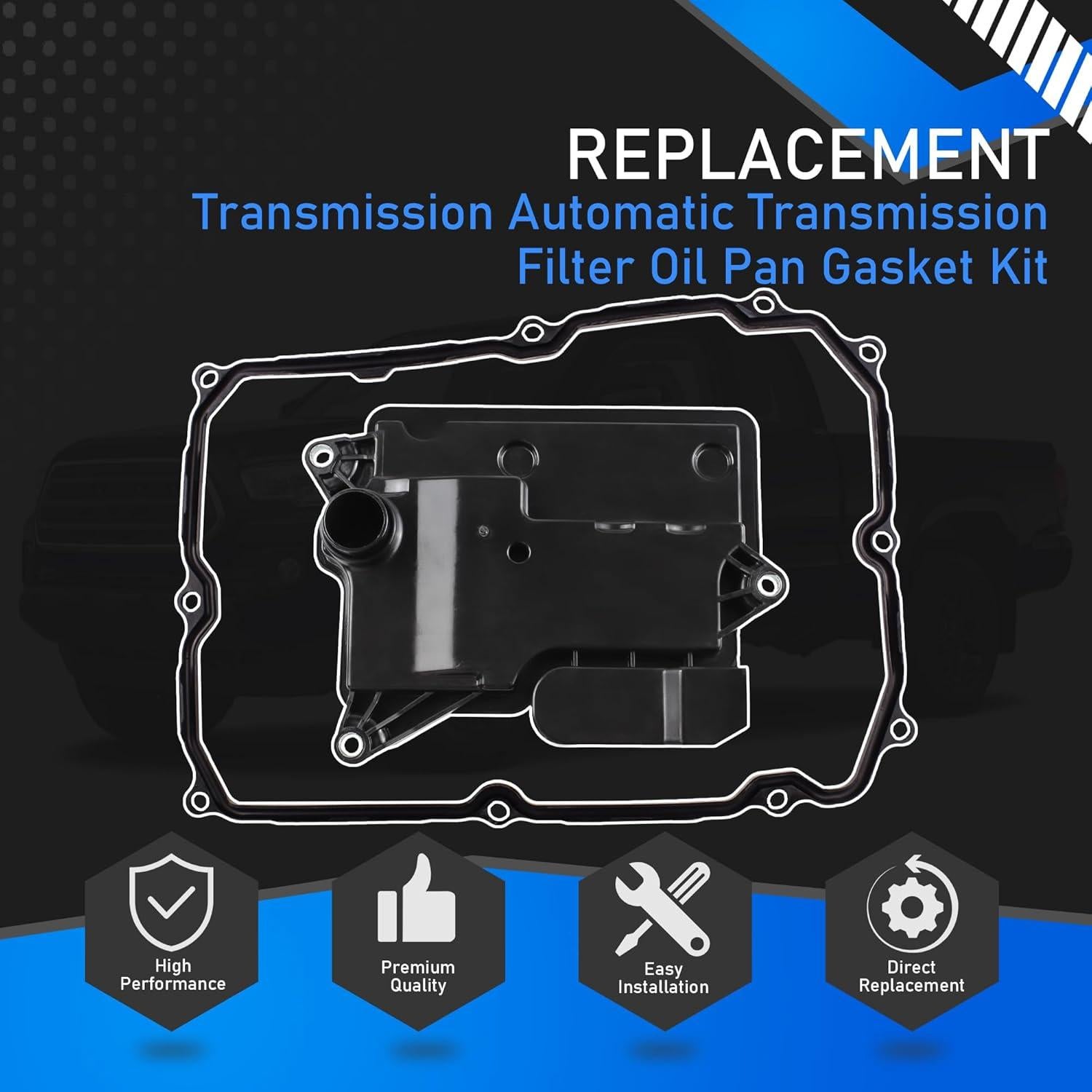 Kit Junta Aceite Filtro Transmisión Automática YzusGomumu Toyota Tacoma 2016-2021