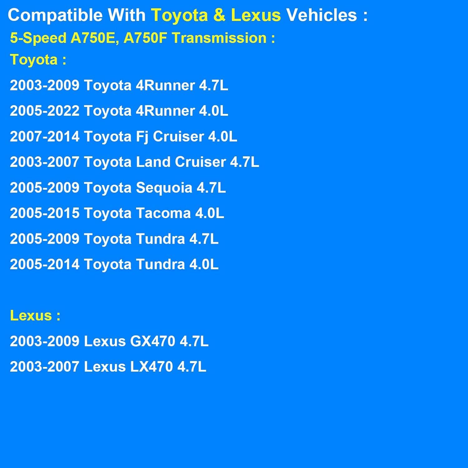 Kit Filtro Transmisión Automática Allmotorparts 4.0L 4.7L