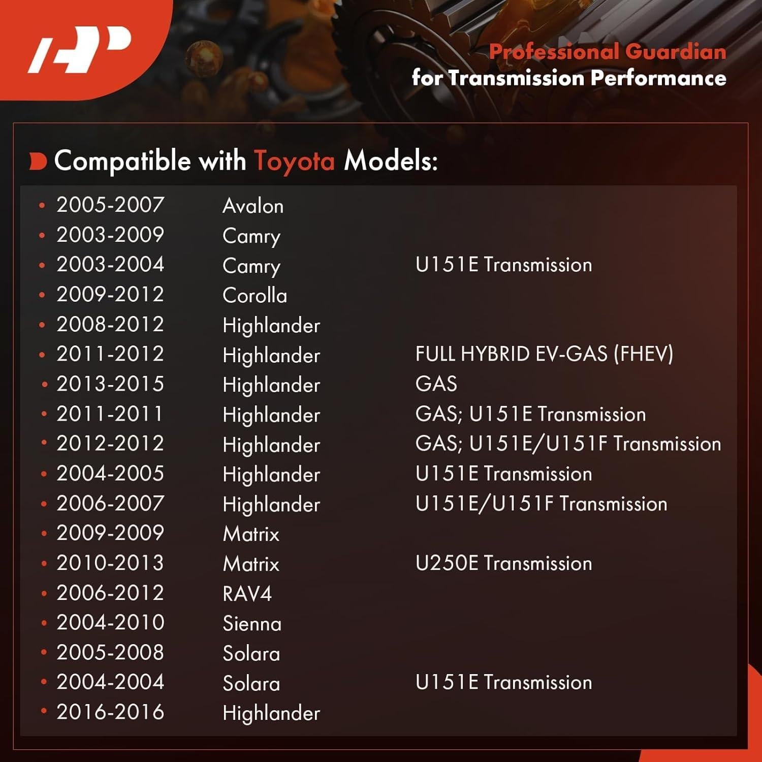 Filtro de aceite transmisión automática A-Premium Toyota/Lexus