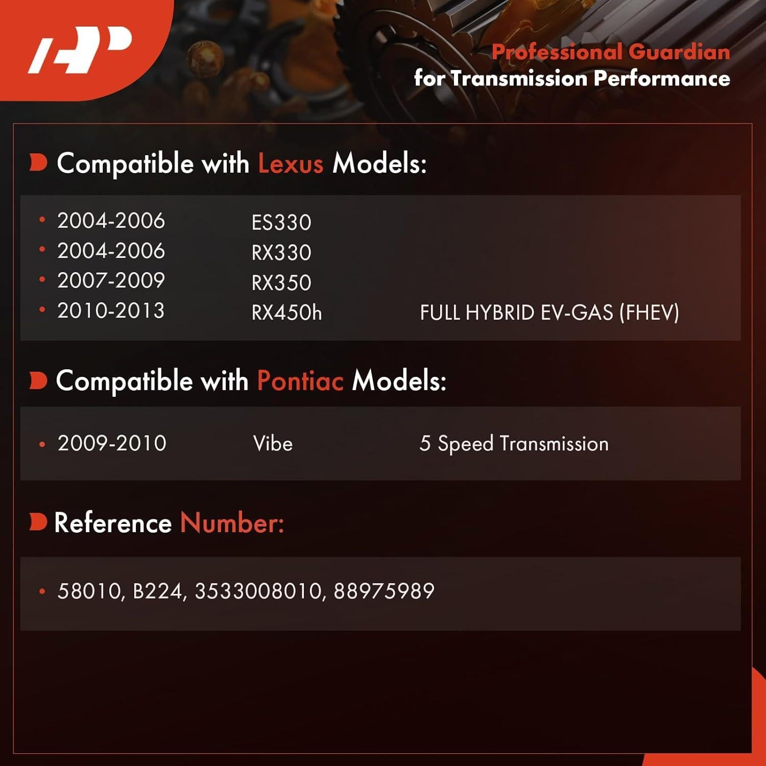 Filtro de aceite transmisión automática A-Premium Toyota/Lexus