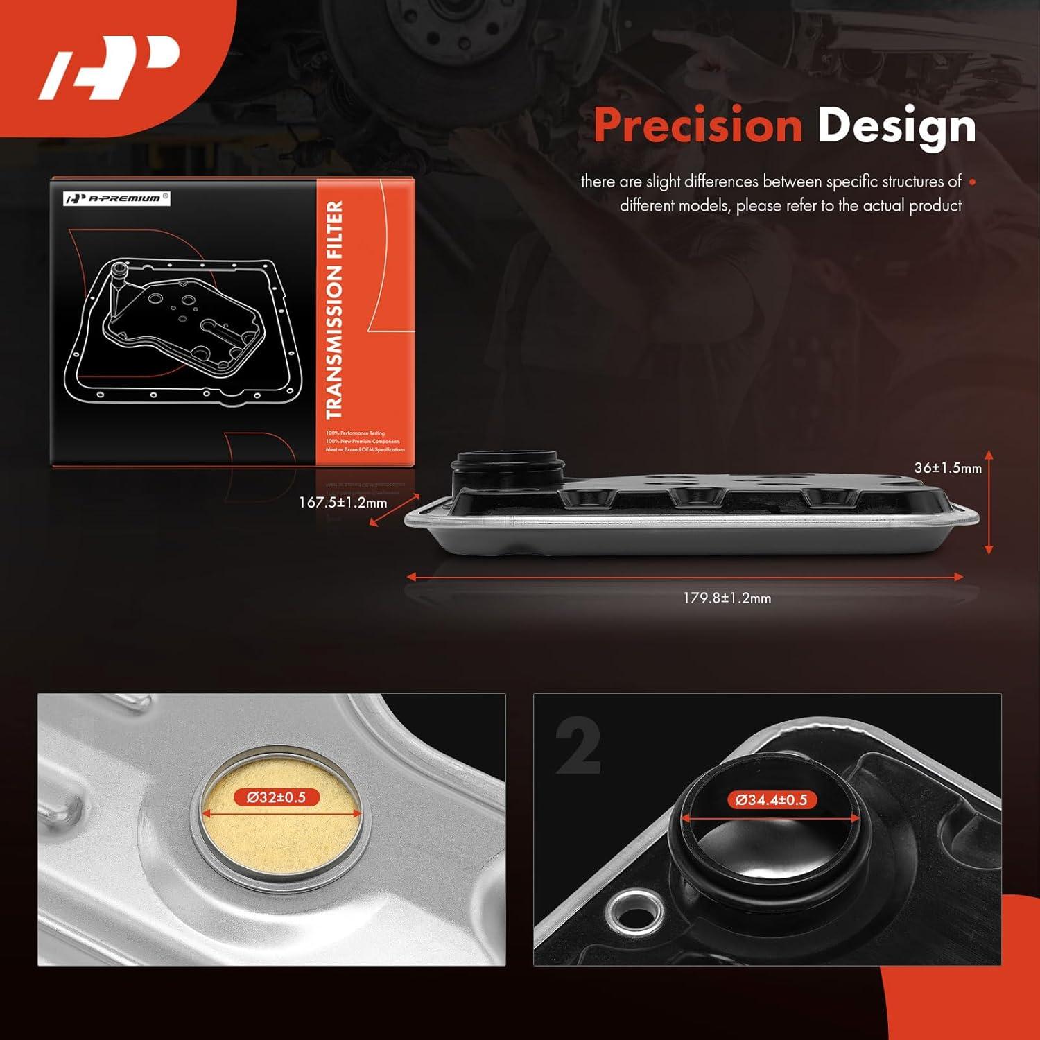 Filtro de aceite transmisión automática A-Premium Toyota/Lexus