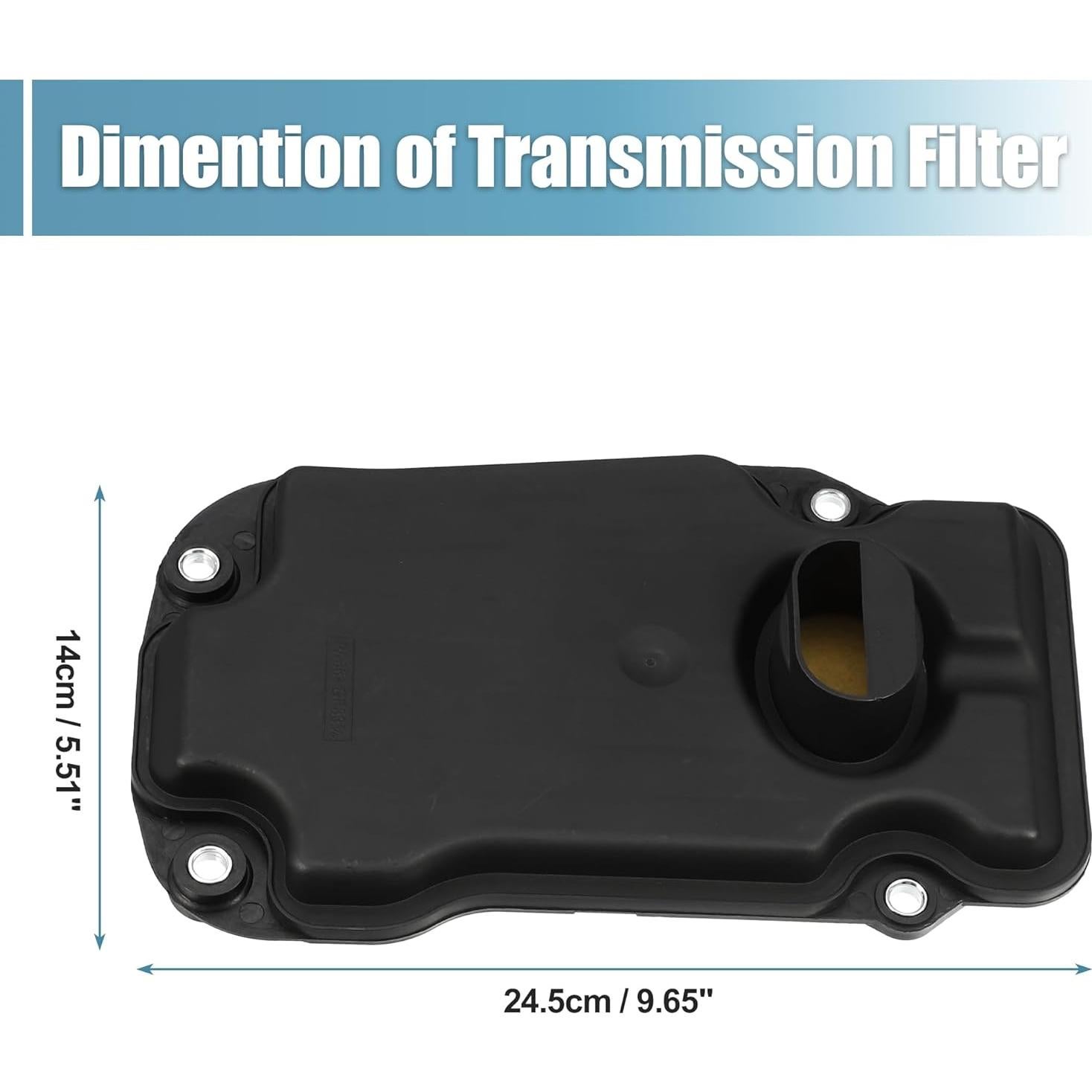 Filtro de Transmisión Aceite Pan uxcell para Toyota Tundra 2007-2014