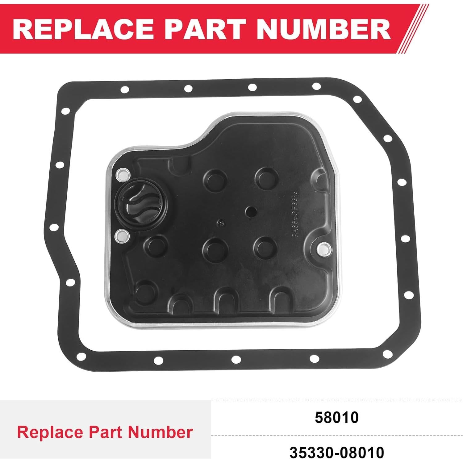 Filtro de Transmisión Automático Fitede con Junta U250E U151E
