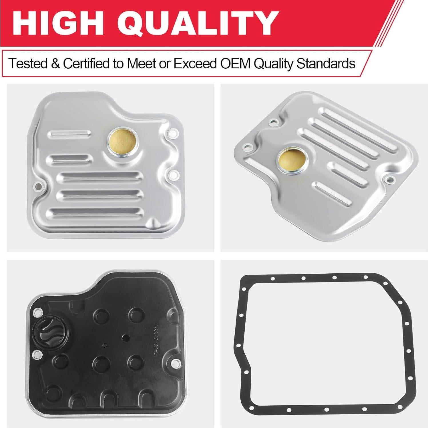 Filtro de Transmisión Automático Fitede con Junta U250E U151E