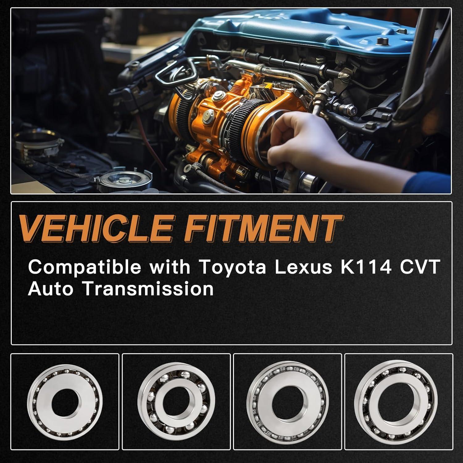 Kit de Rodamiento de Polea CVT Seaforie K114 para Toyota Lexus