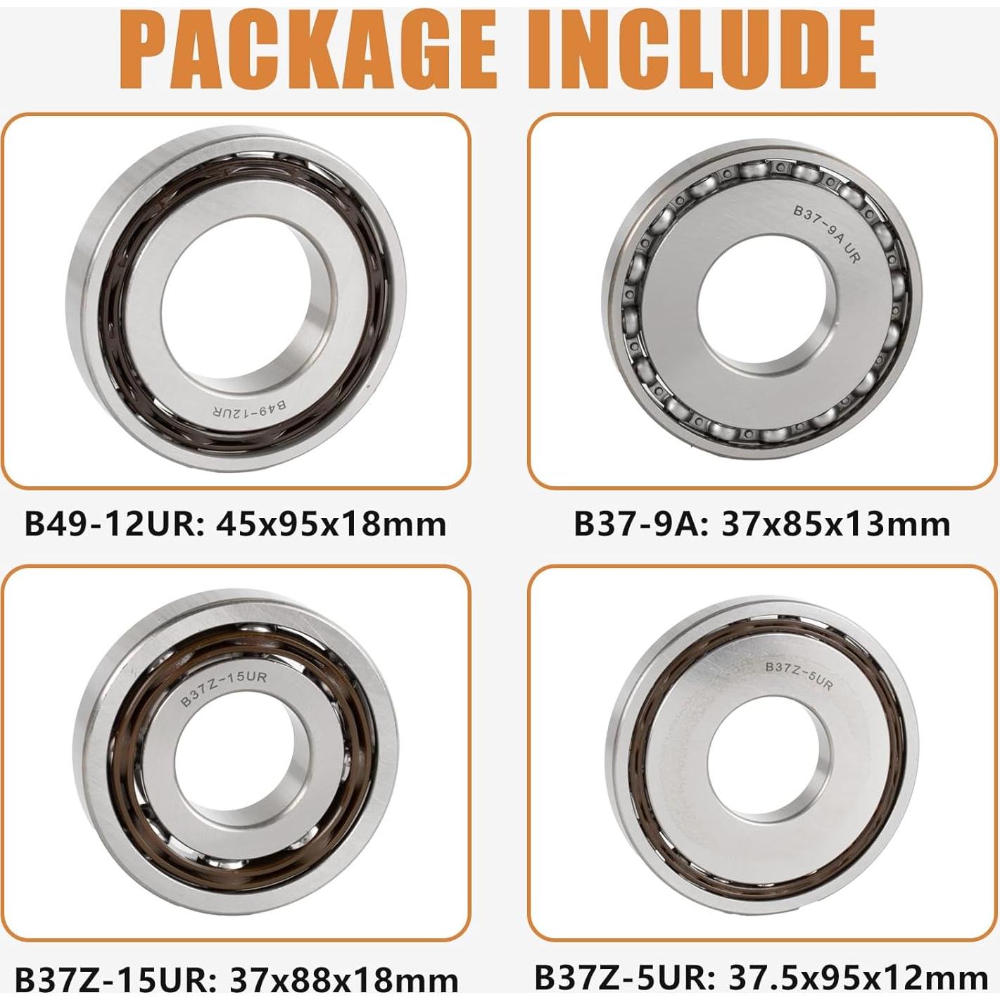 Kit de Rodamiento de Polea CVT Seaforie K114 para Toyota Lexus