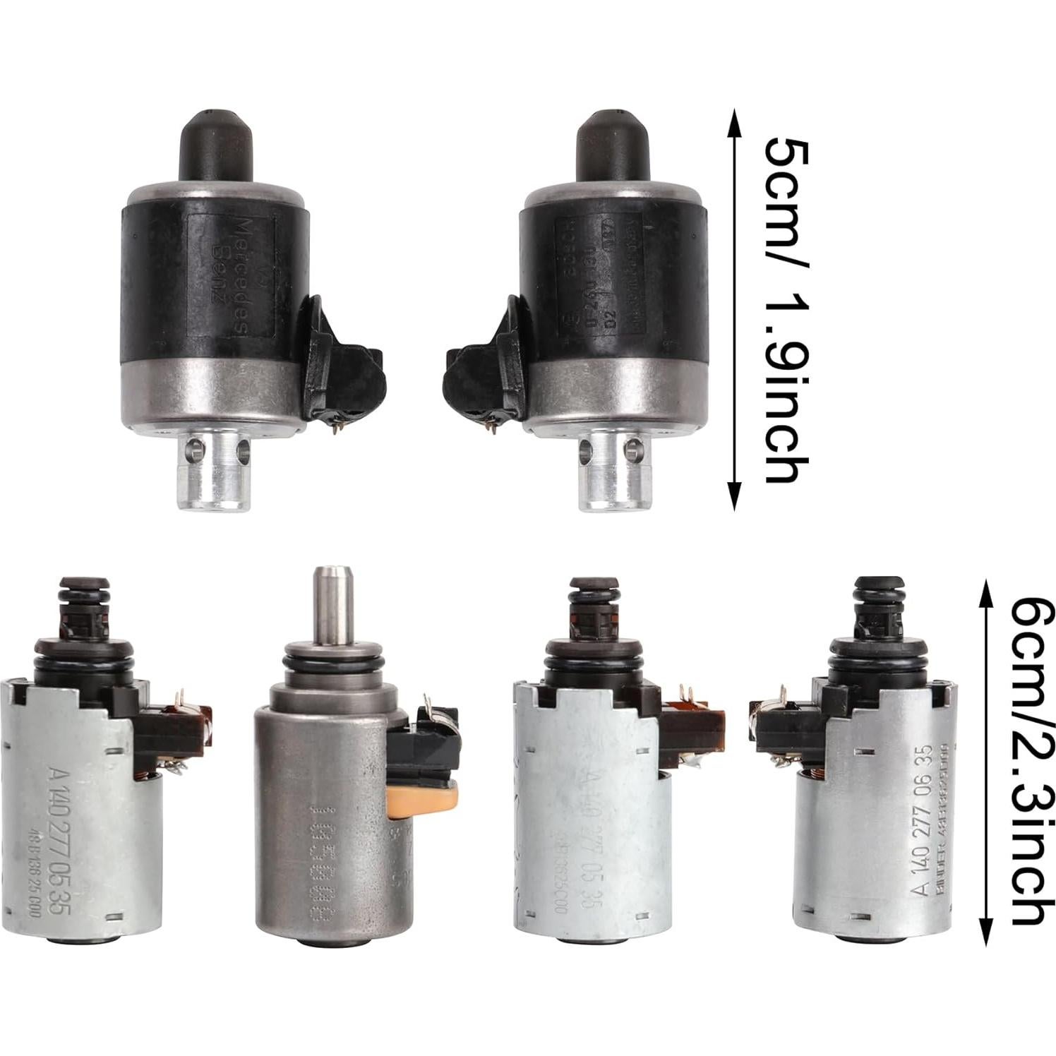 Conjunto de solenoides de transmisión YYCKE 722.6 5 velocidades