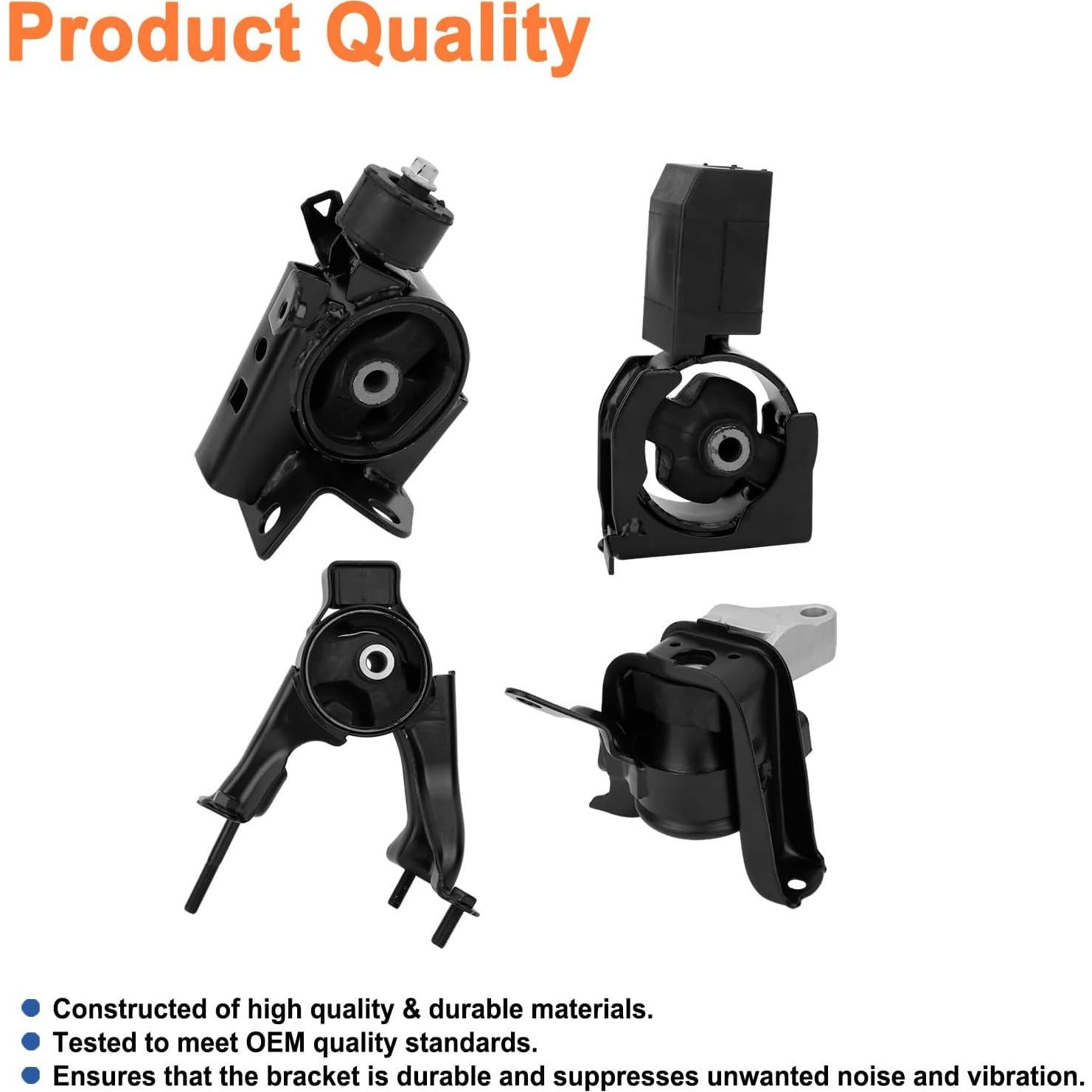 Soporte de Motor y Transmisión Toyota Corolla 1.8L 2003-2008