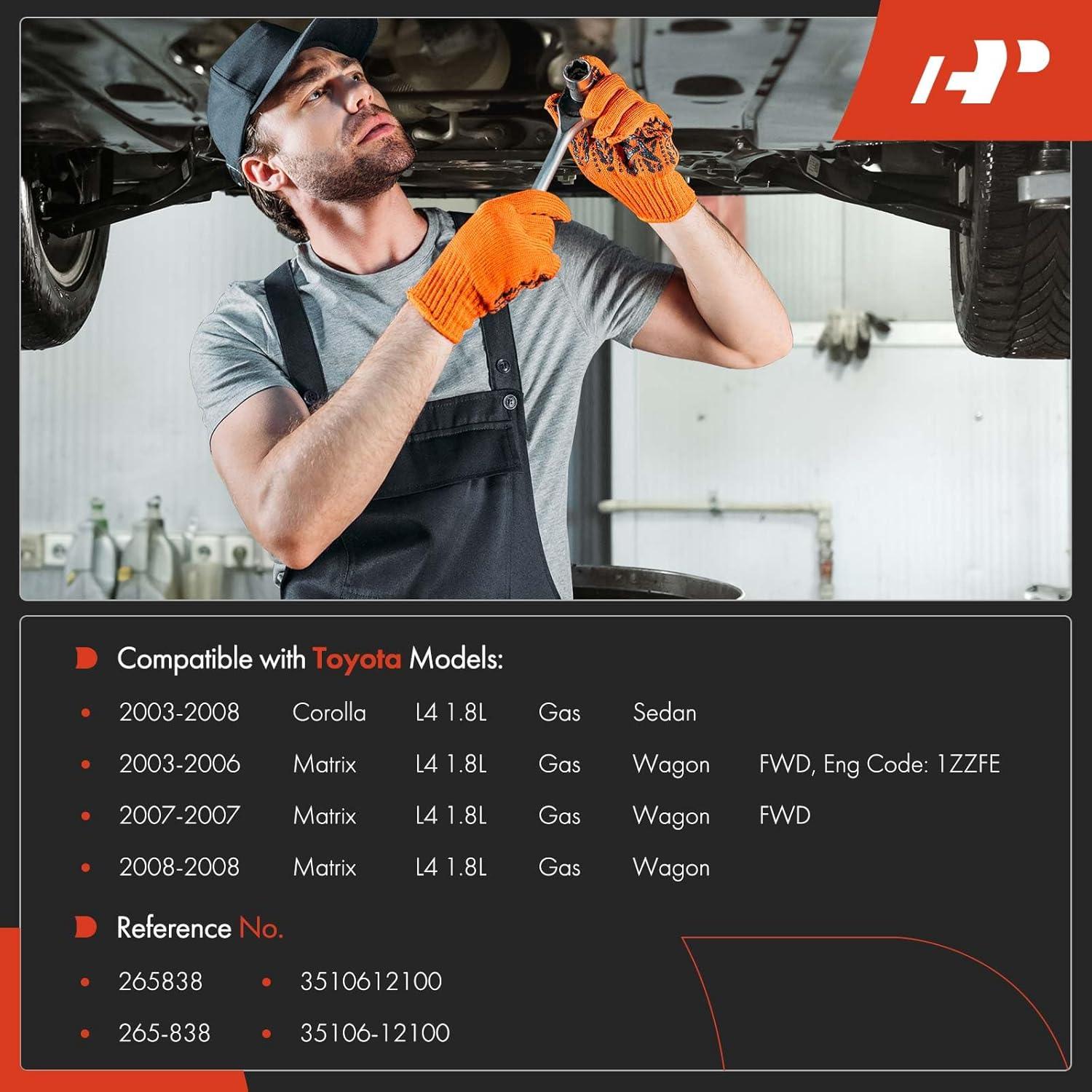 Pan de Aceite A-Premium para Toyota Corolla 2003-2008