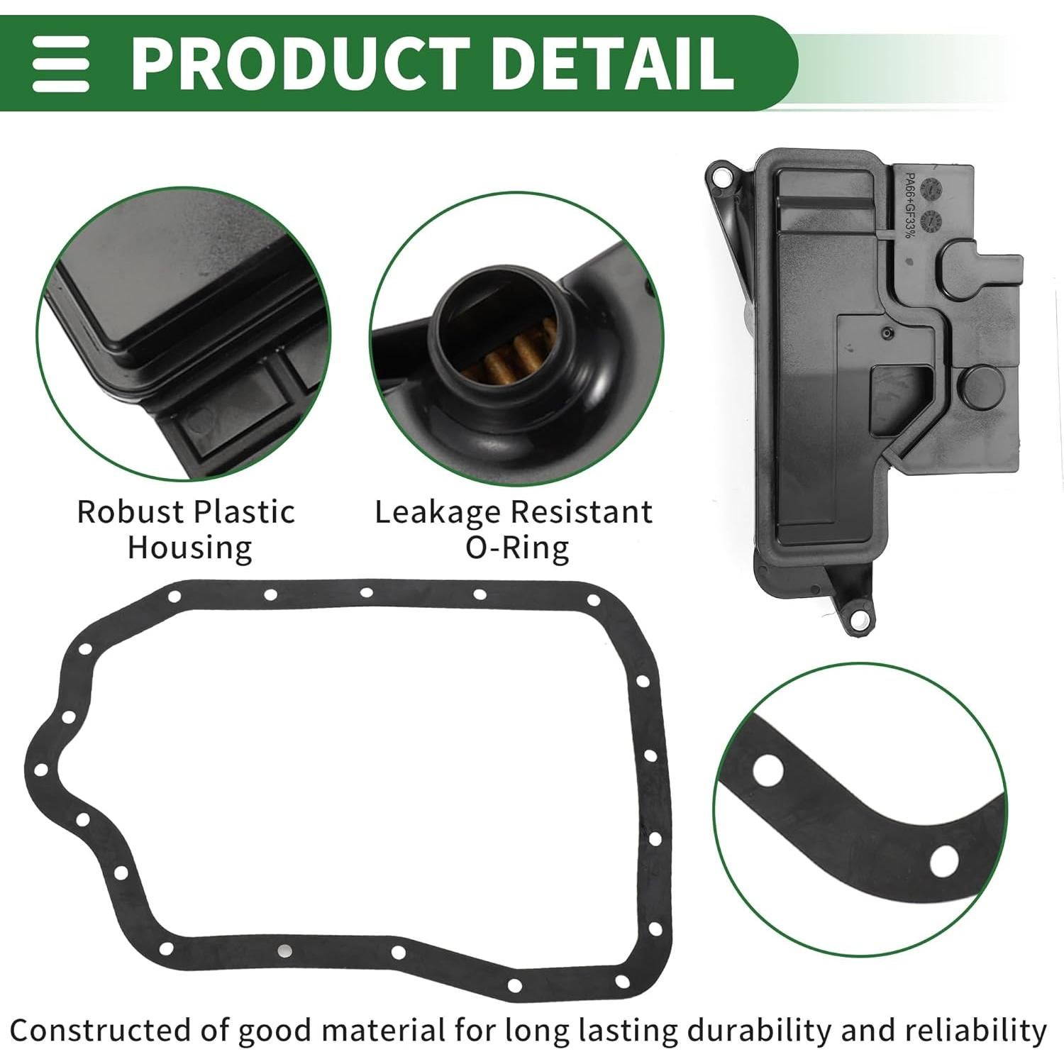 Kit de Filtro de Transmisión Automática Motoforti para Toyota RAV4 2.5L 2016-2019